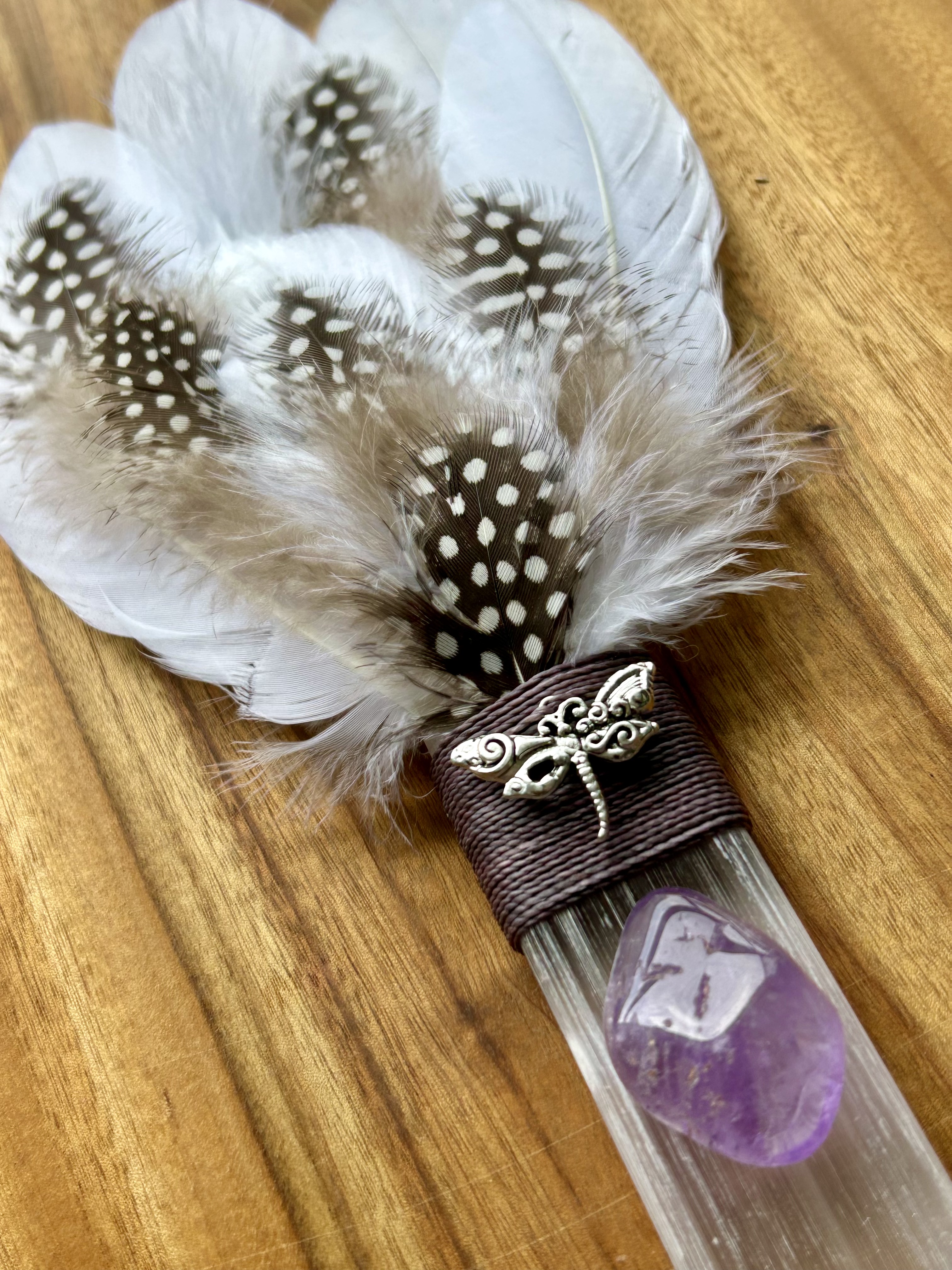 Selenite Healing Wand