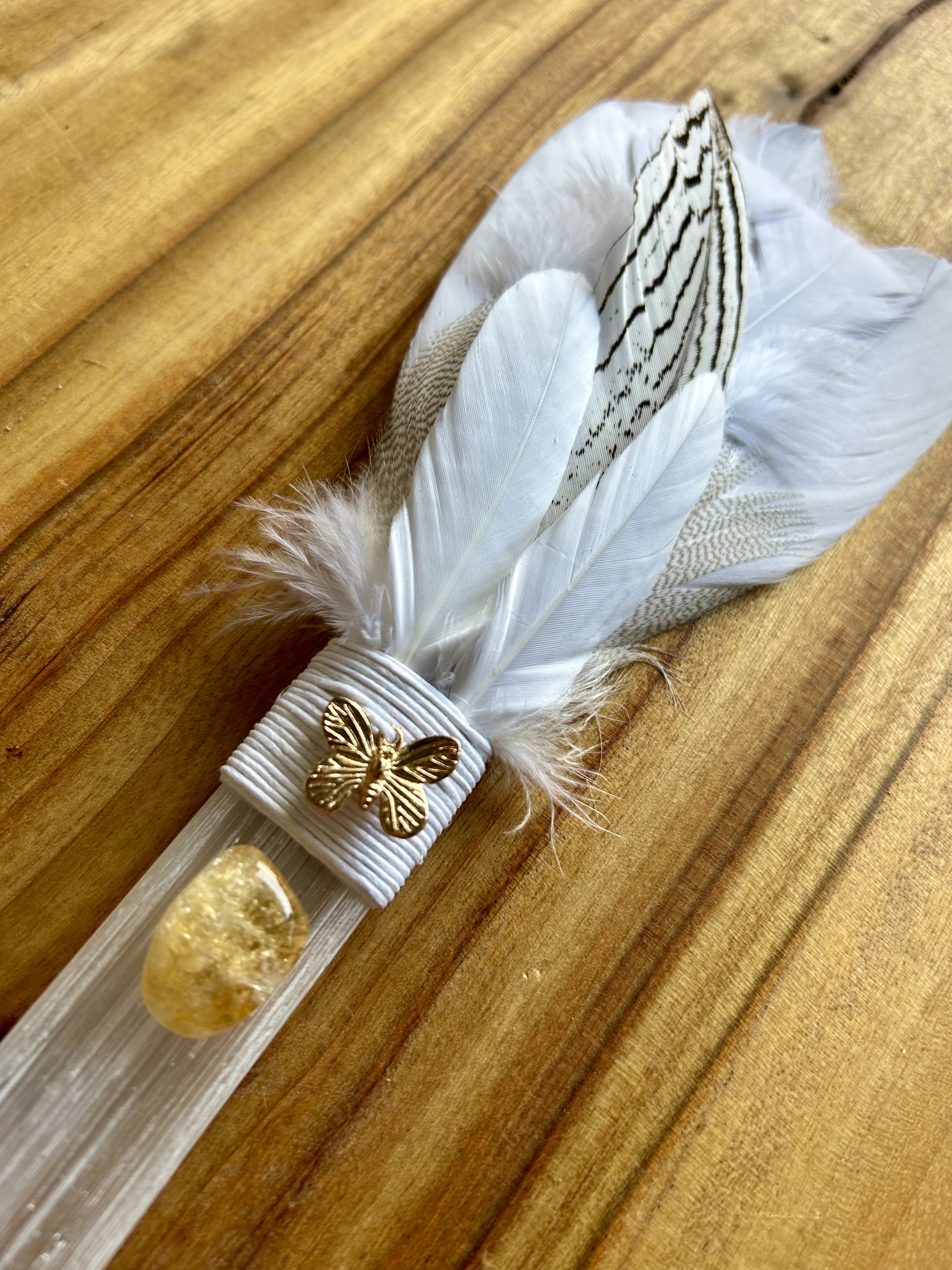 Selenite Healing Wand