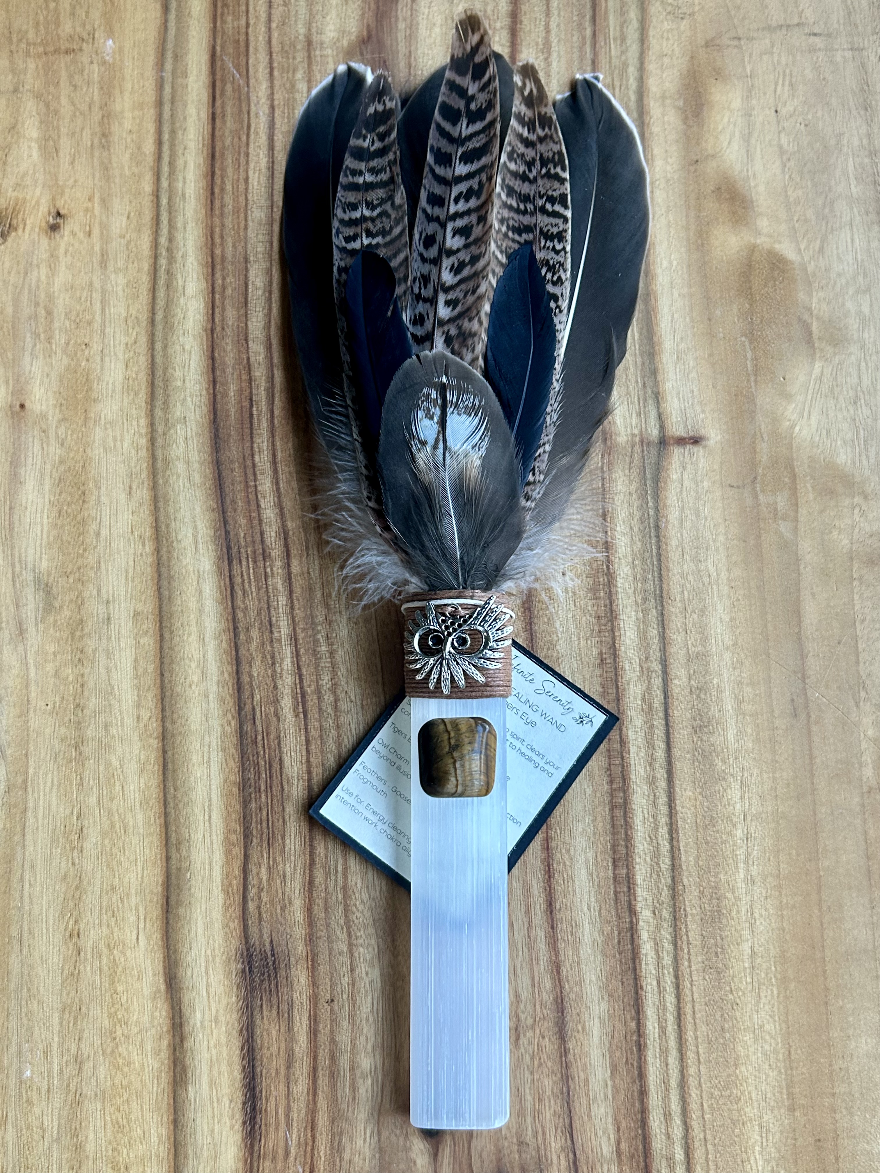 Selenite Healing Wand