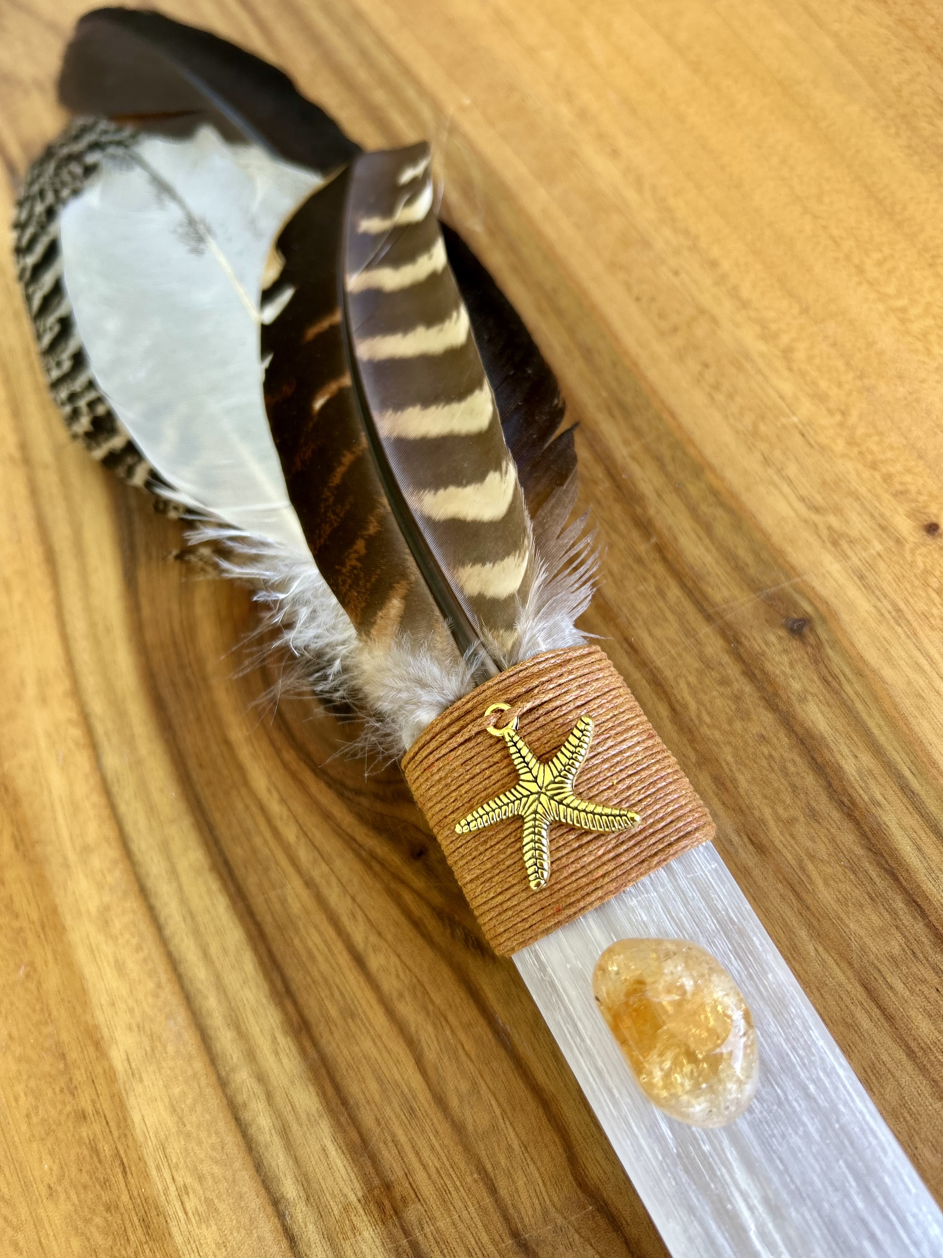 Selenite Healing Wand