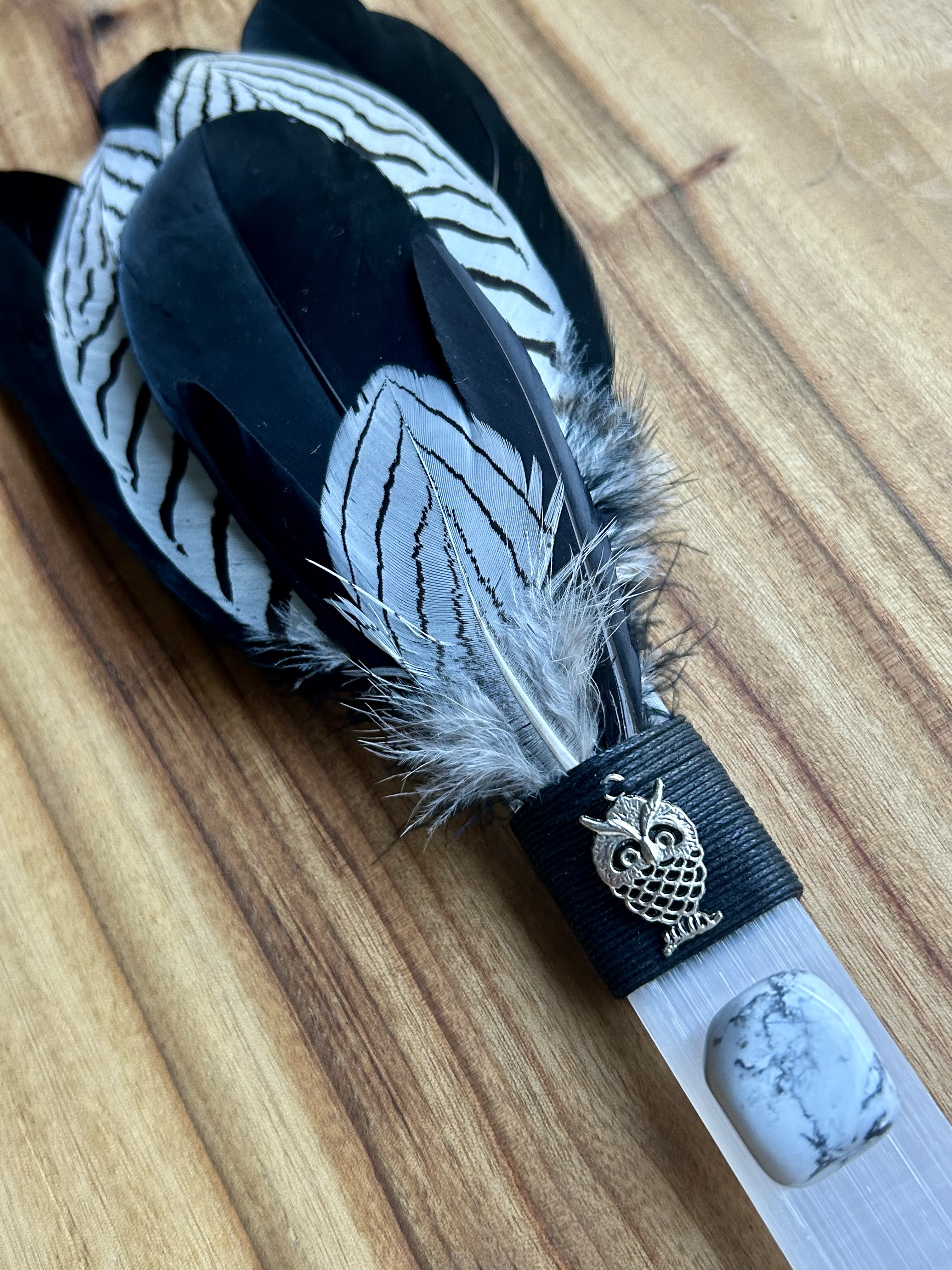 Selenite Healing Wand