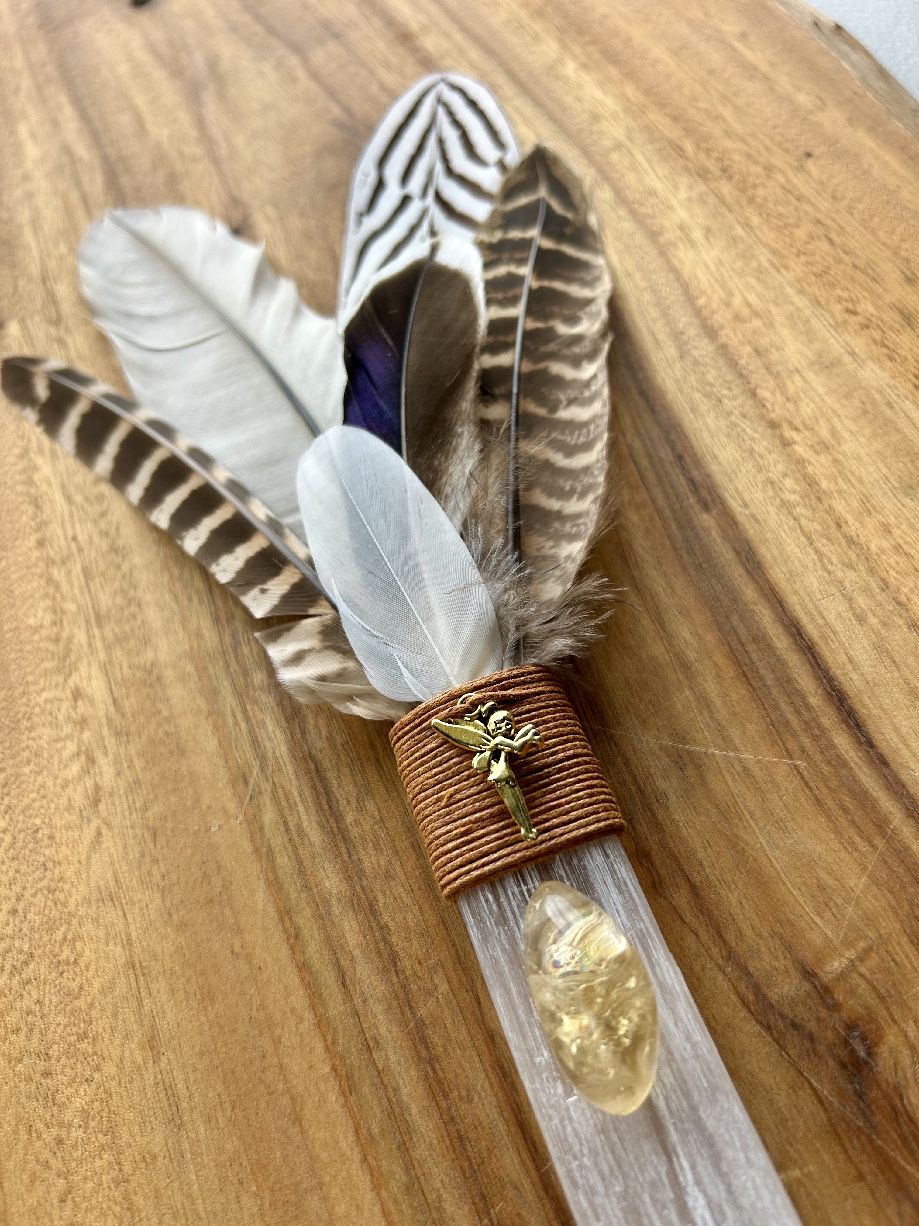 Selenite Healing Wand