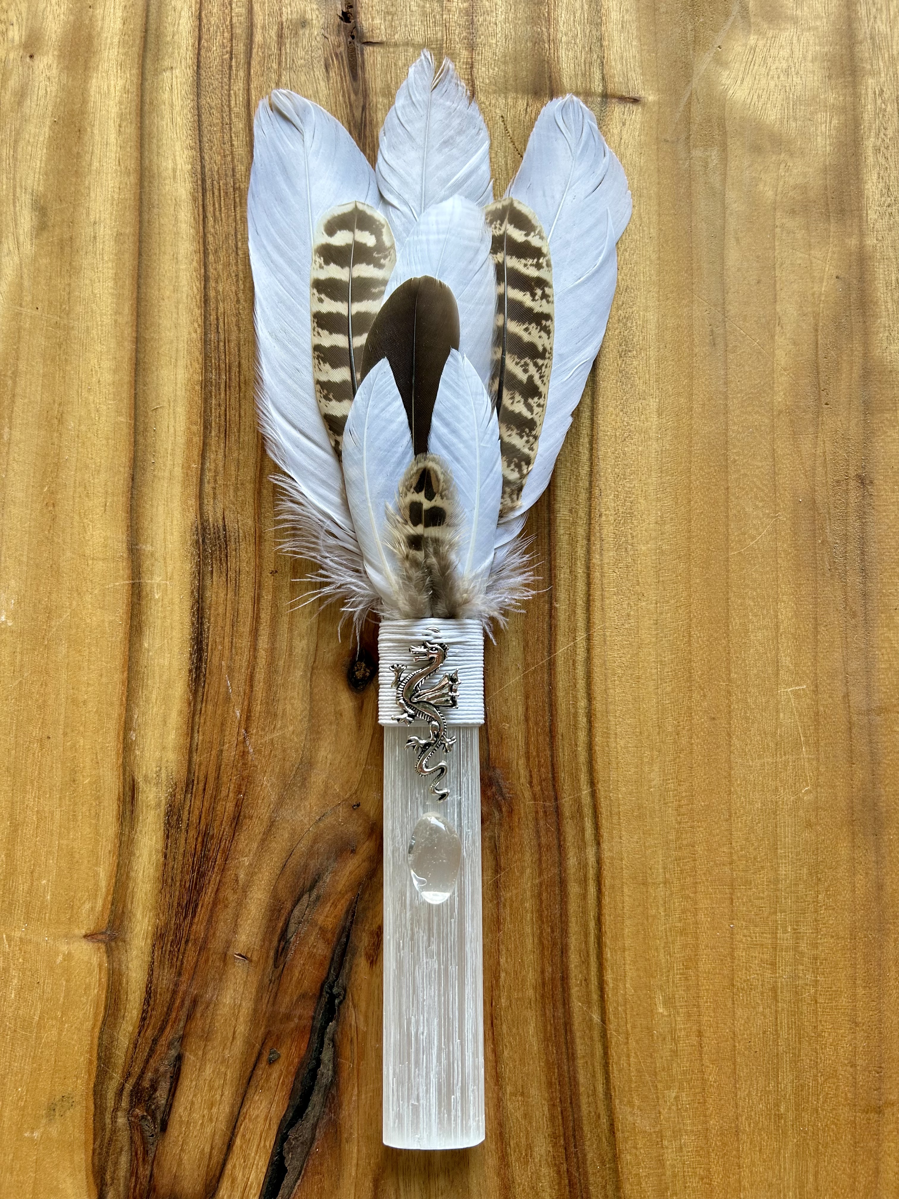 Selenite Healing Wand