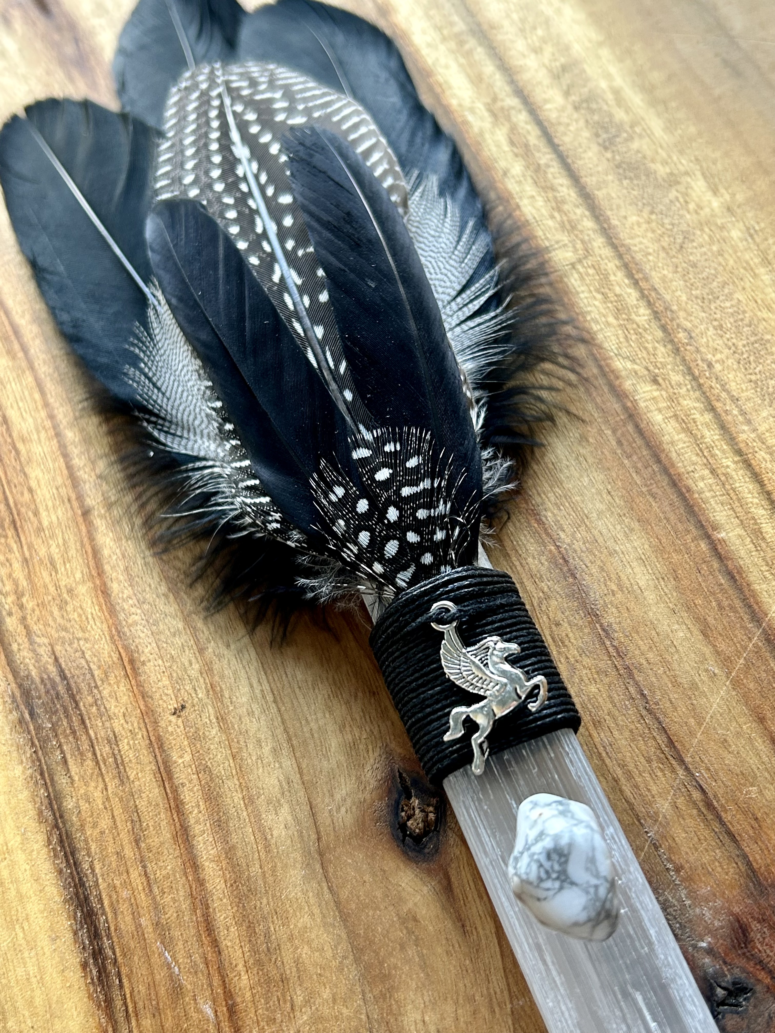 Selenite Healing Wand