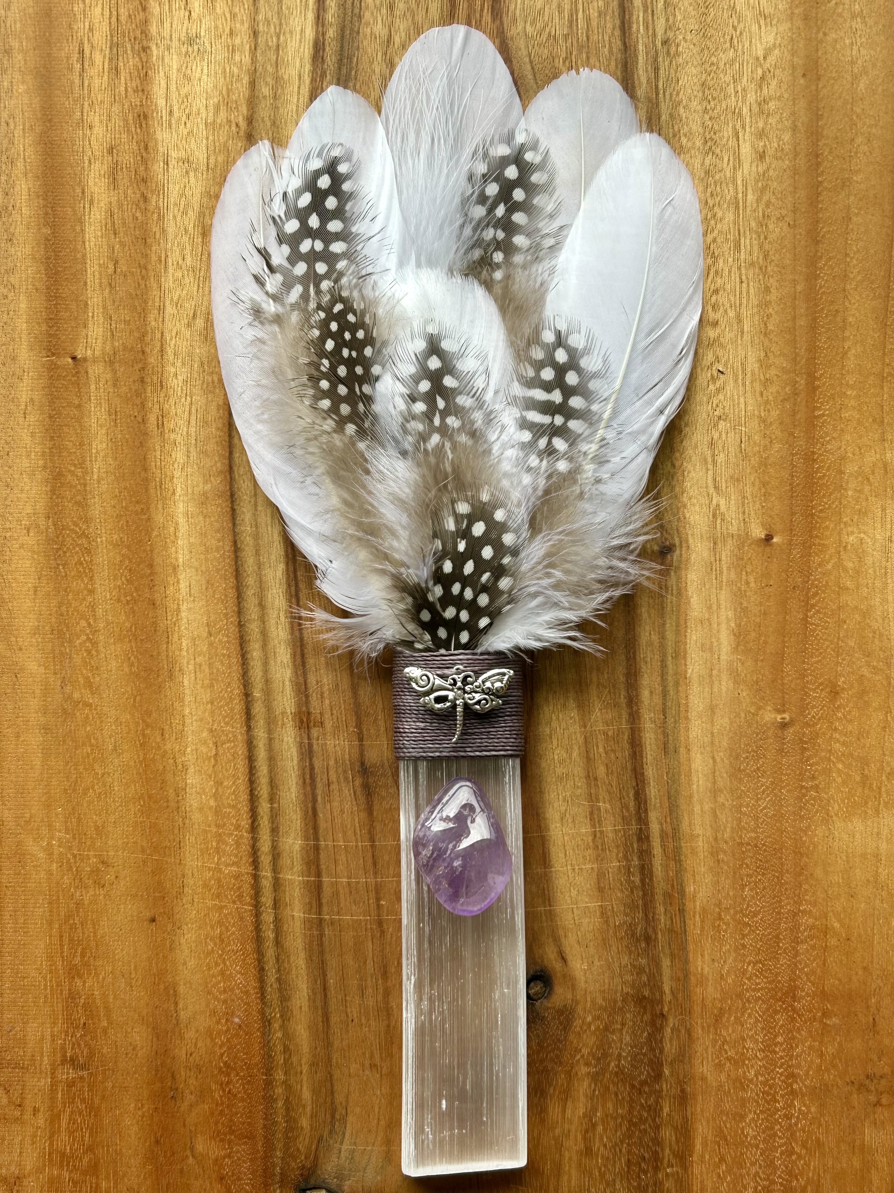 Selenite Healing Wand