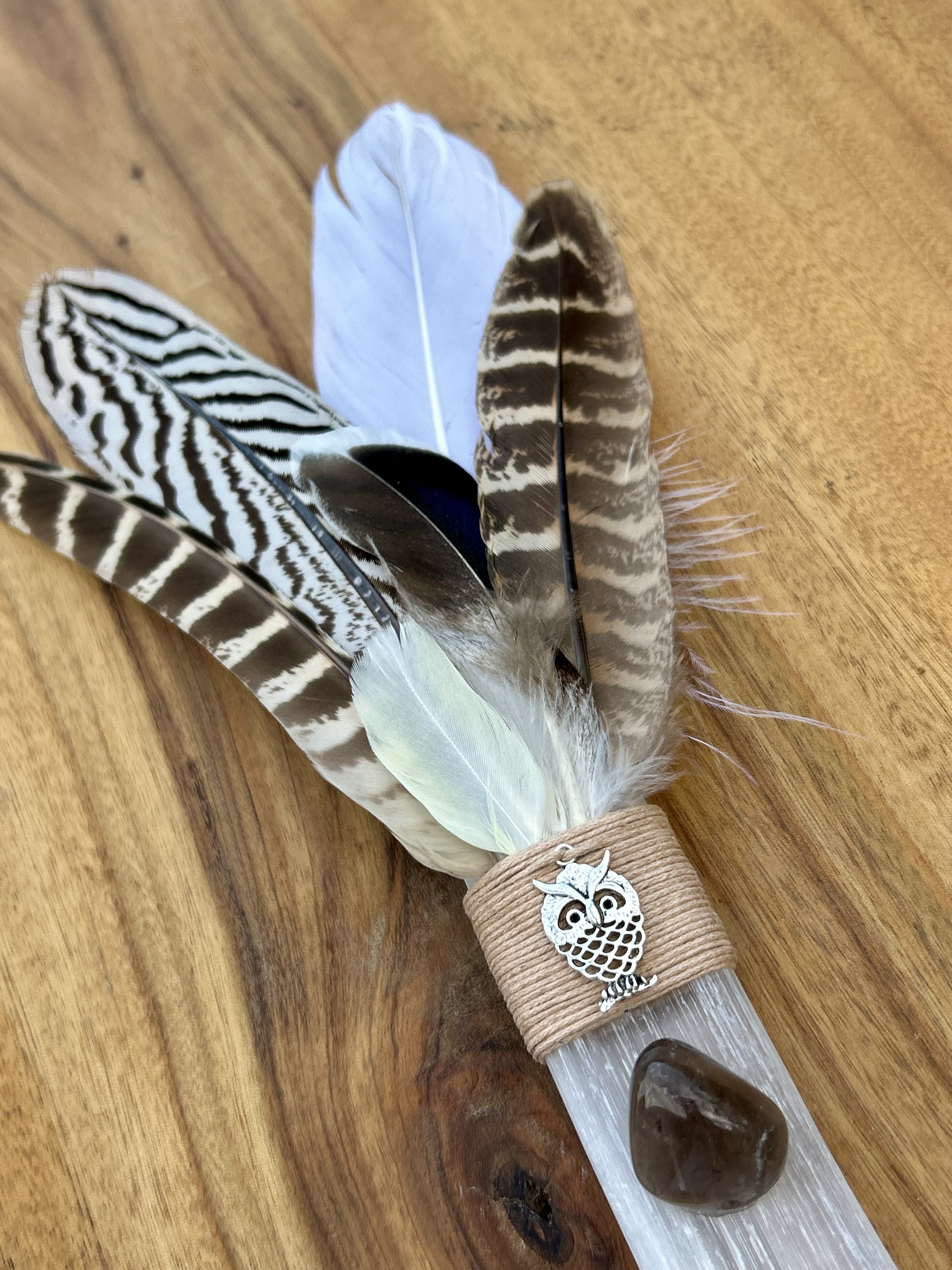 Selenite Healing Wand