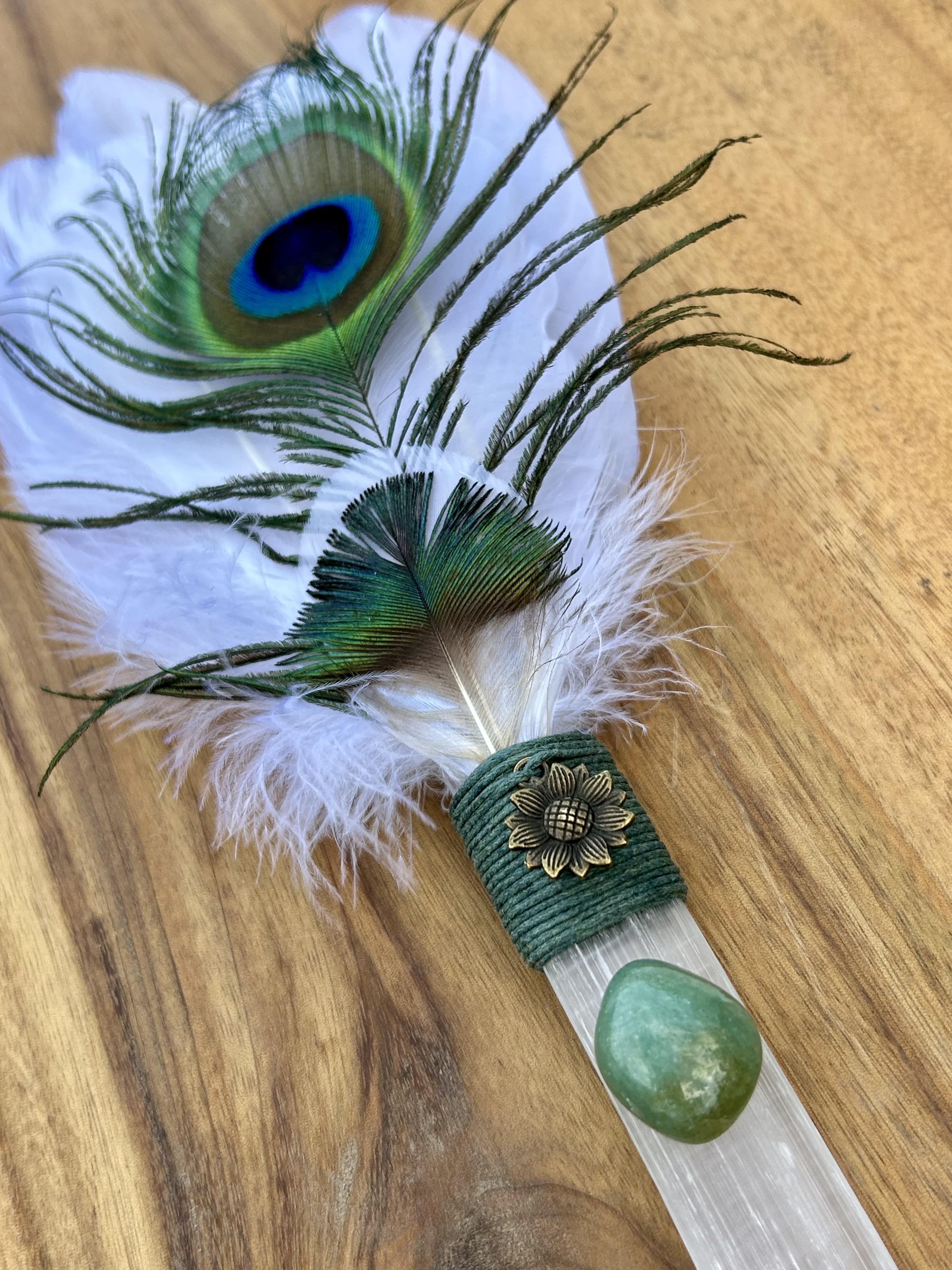 Selenite Healing Wand