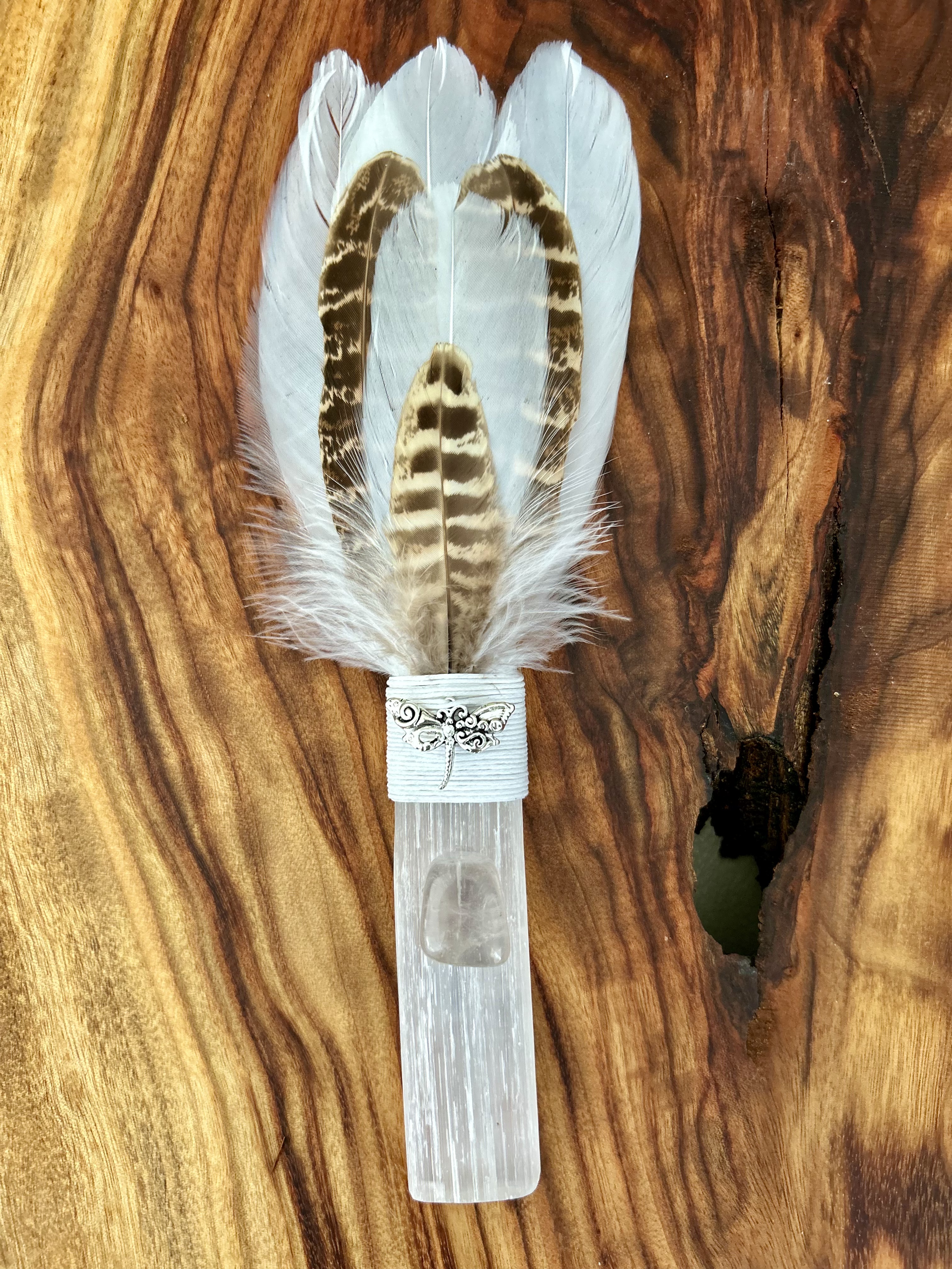 Selenite Healing Wand