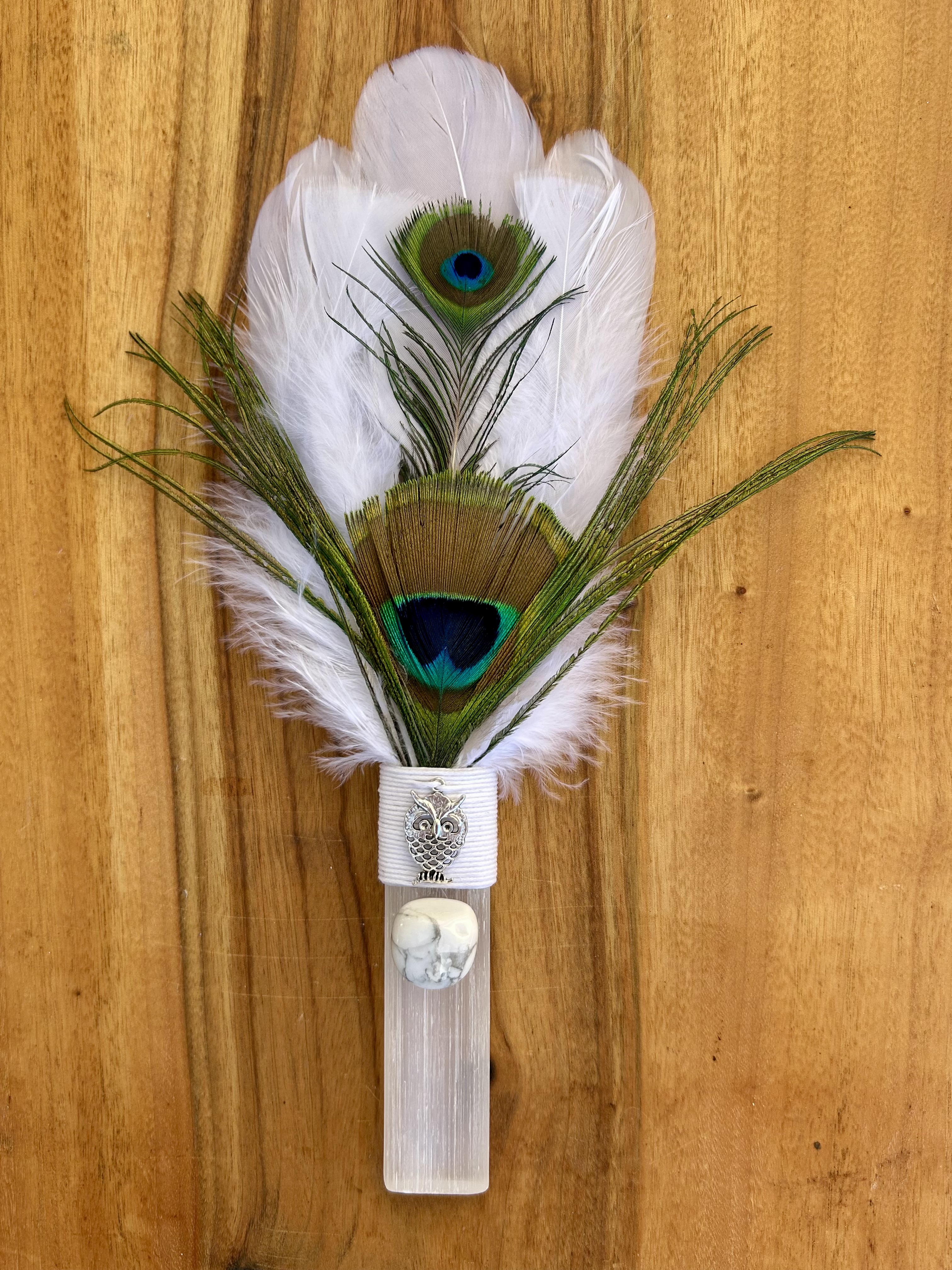 Selenite Healing Wand