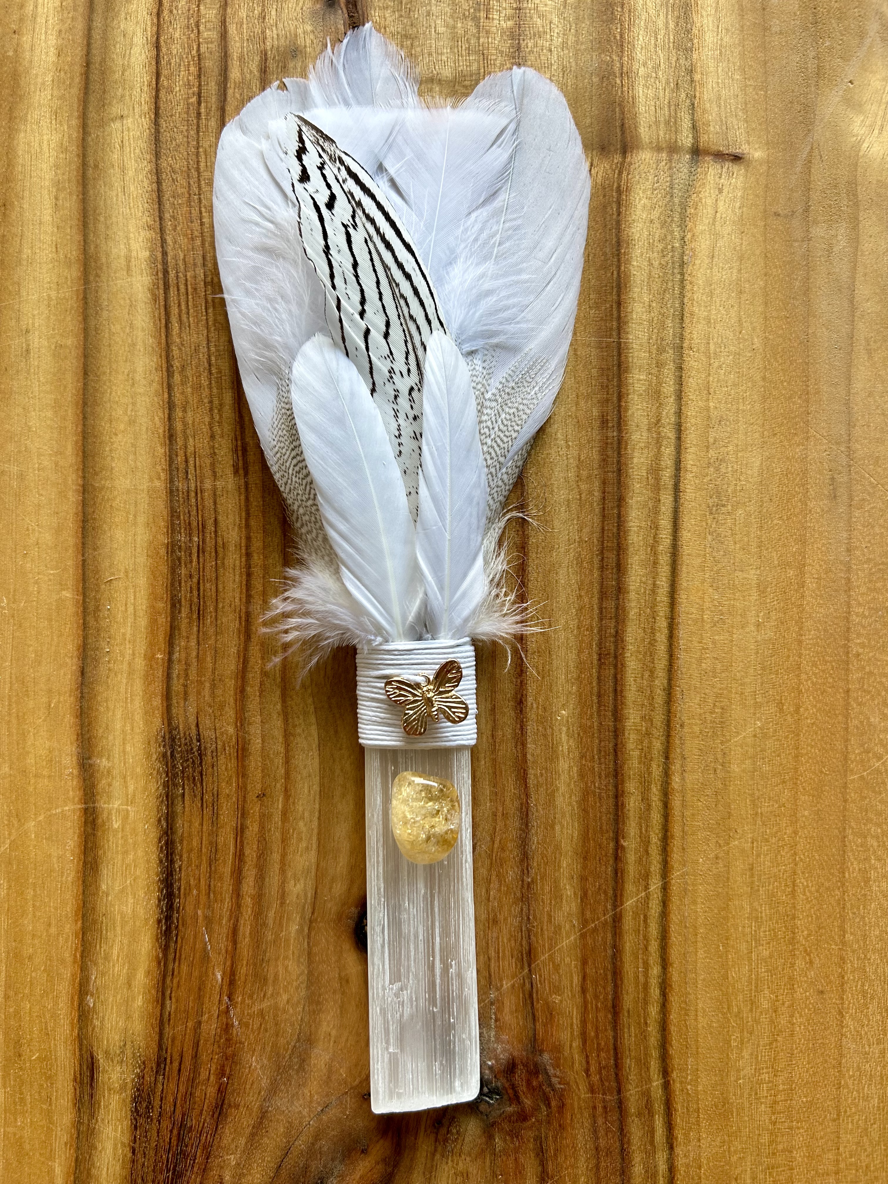Selenite Healing Wand