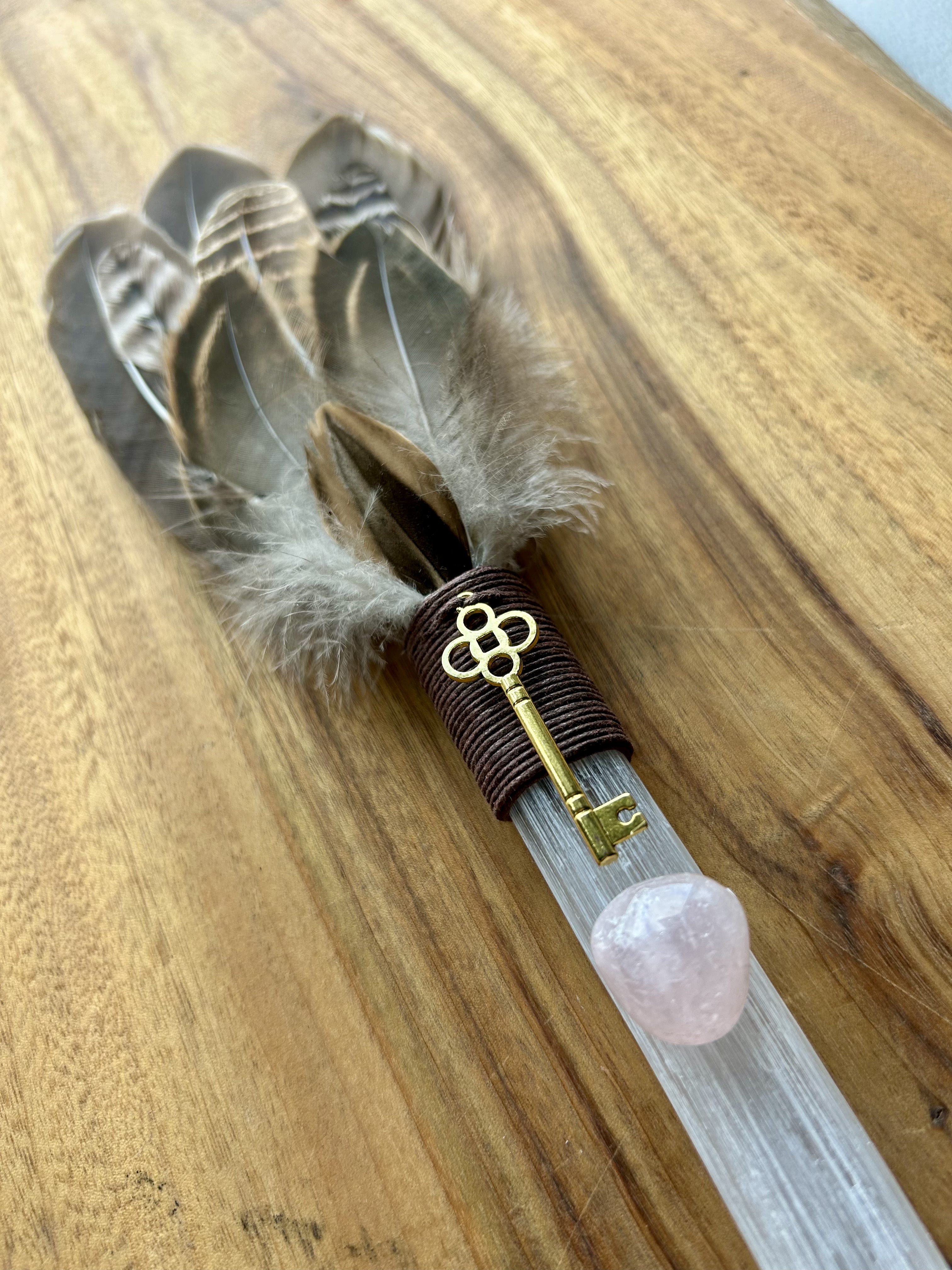 Selenite Healing Wand