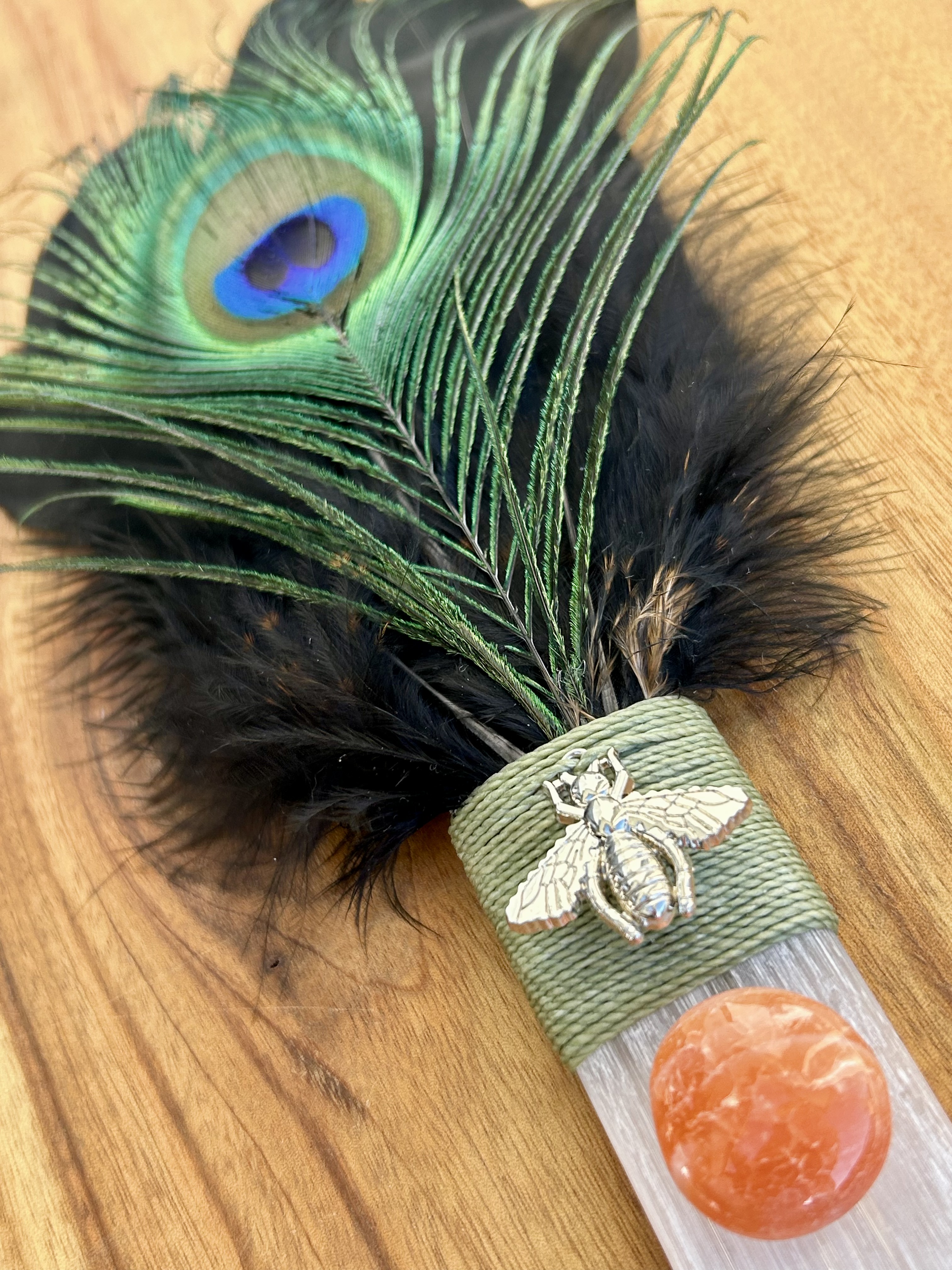 Selenite Healing Wand