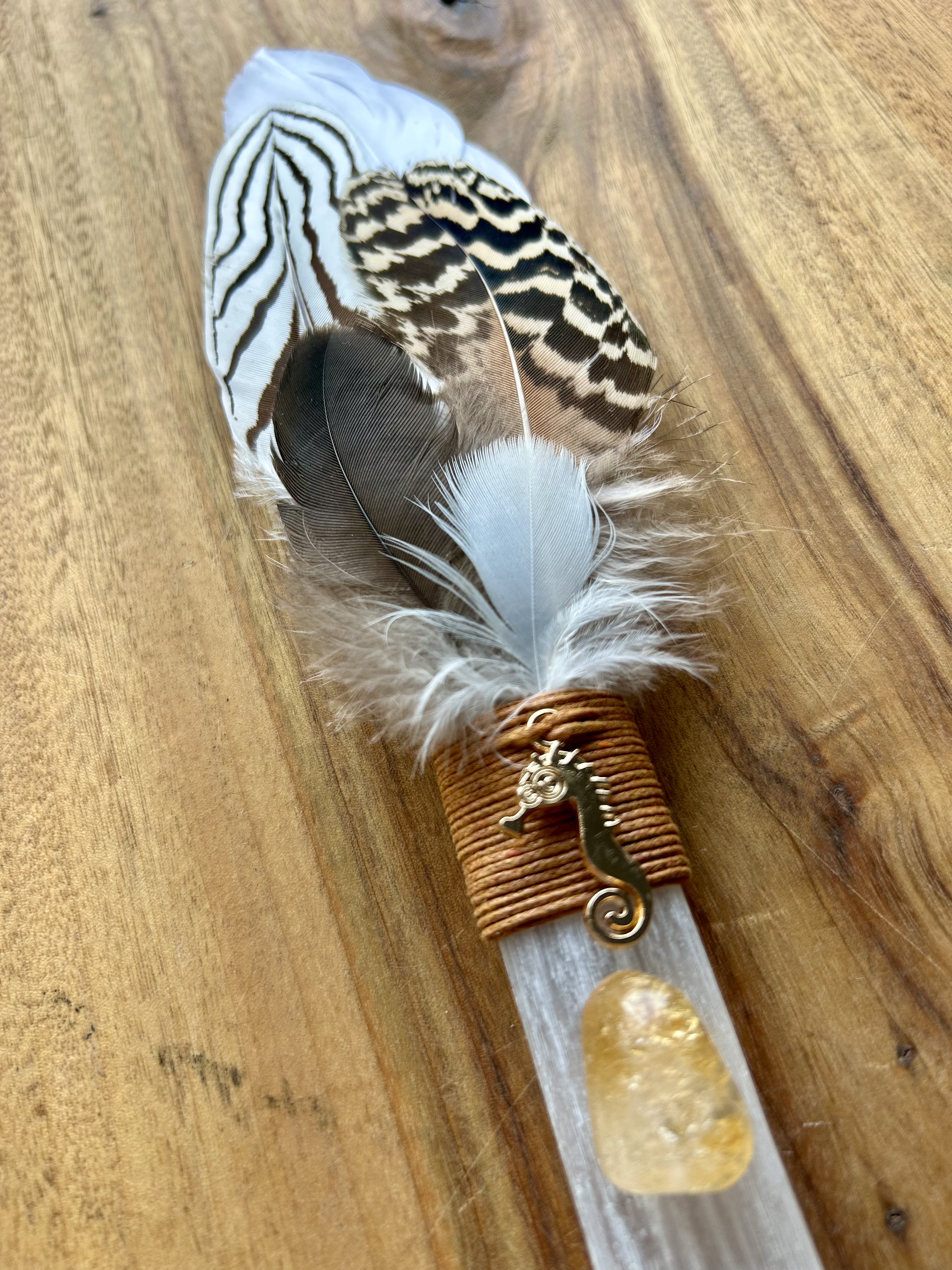 Selenite Healing Wand