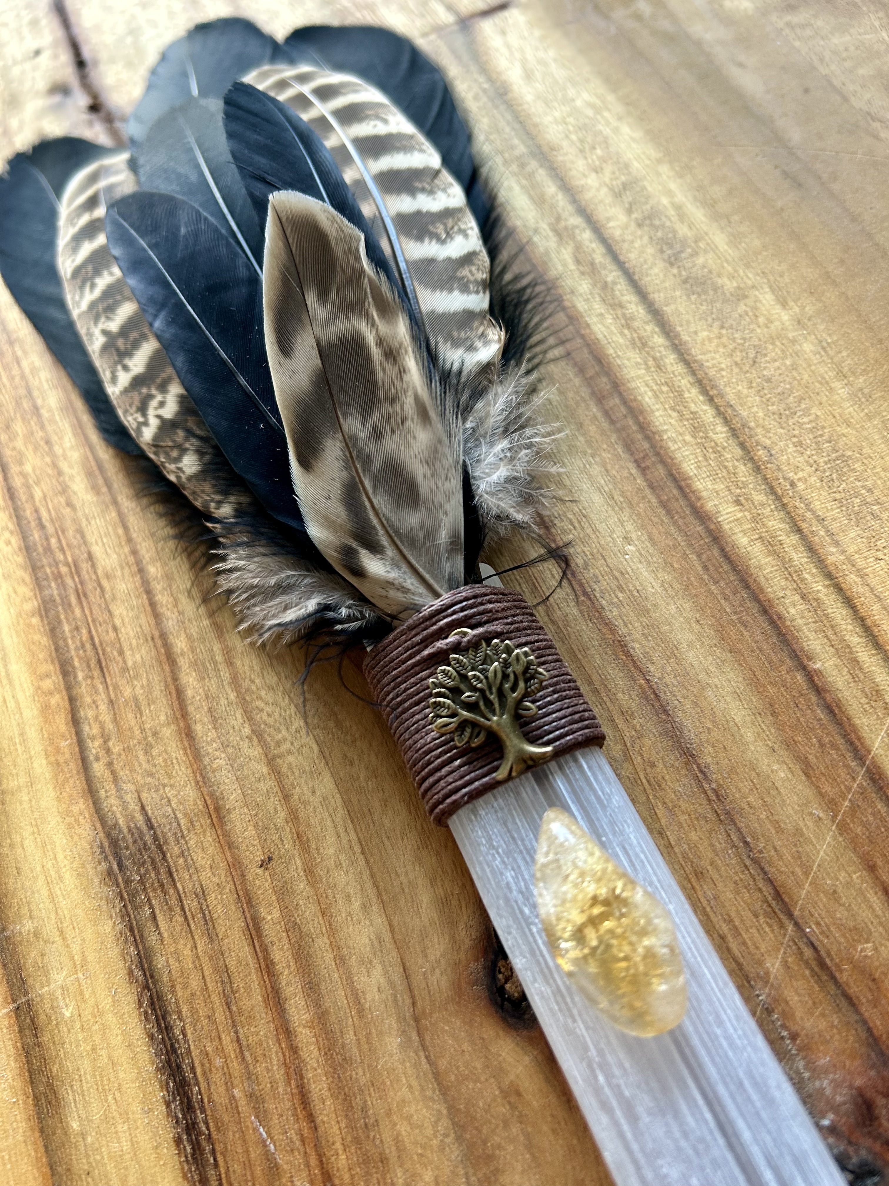Selenite Healing Wand