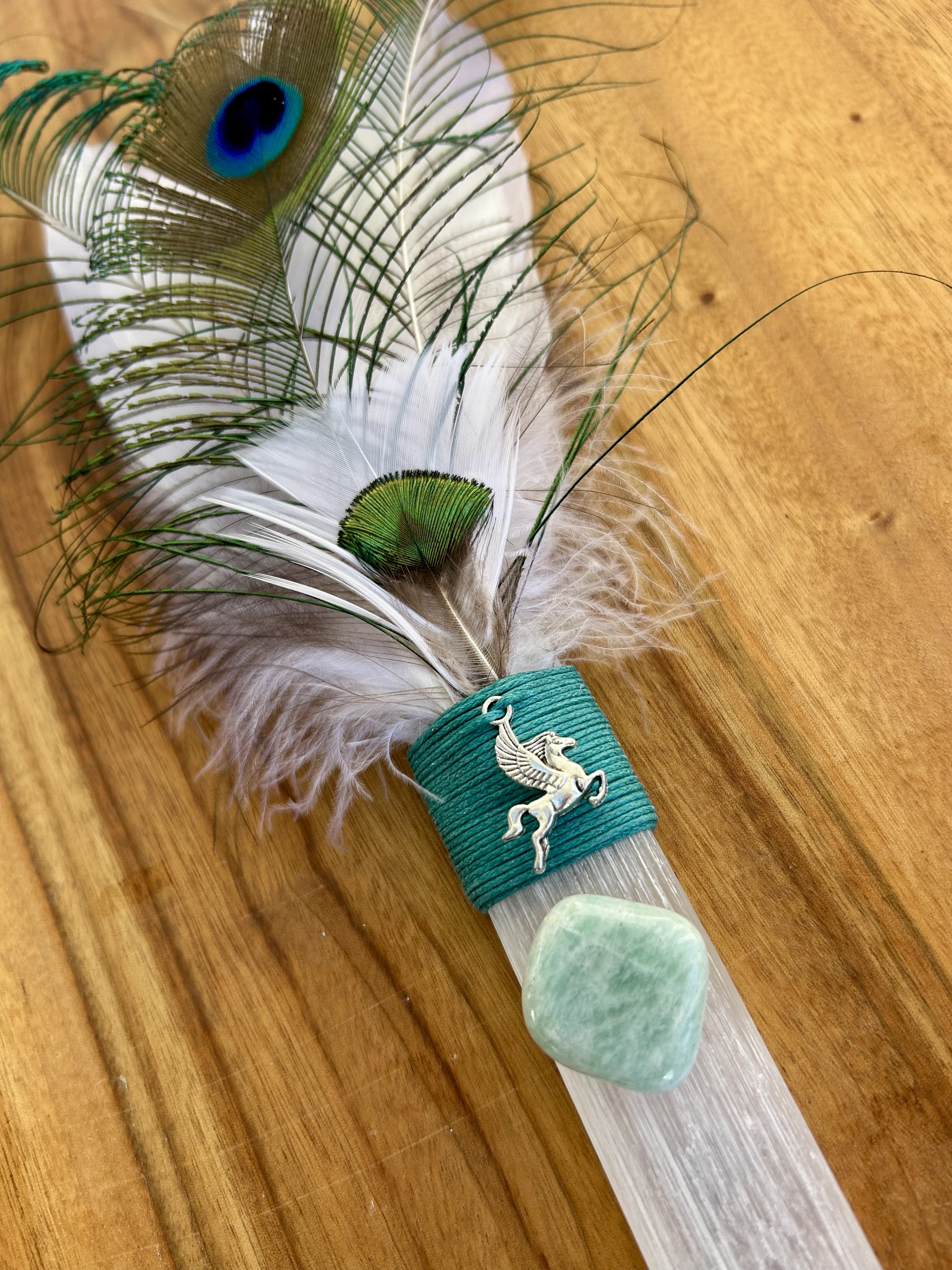 Selenite Healing Wand