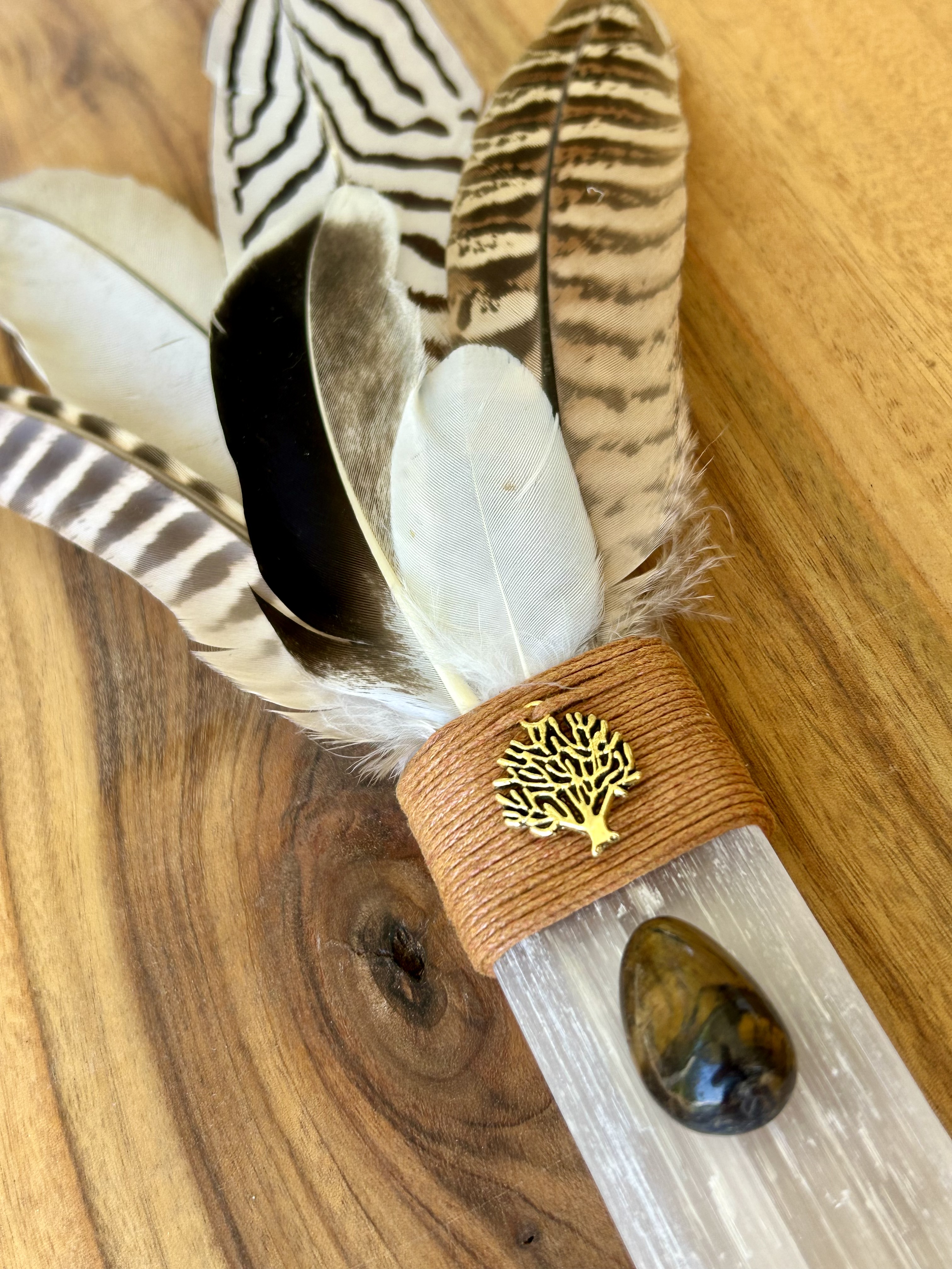 Selenite Healing Wand