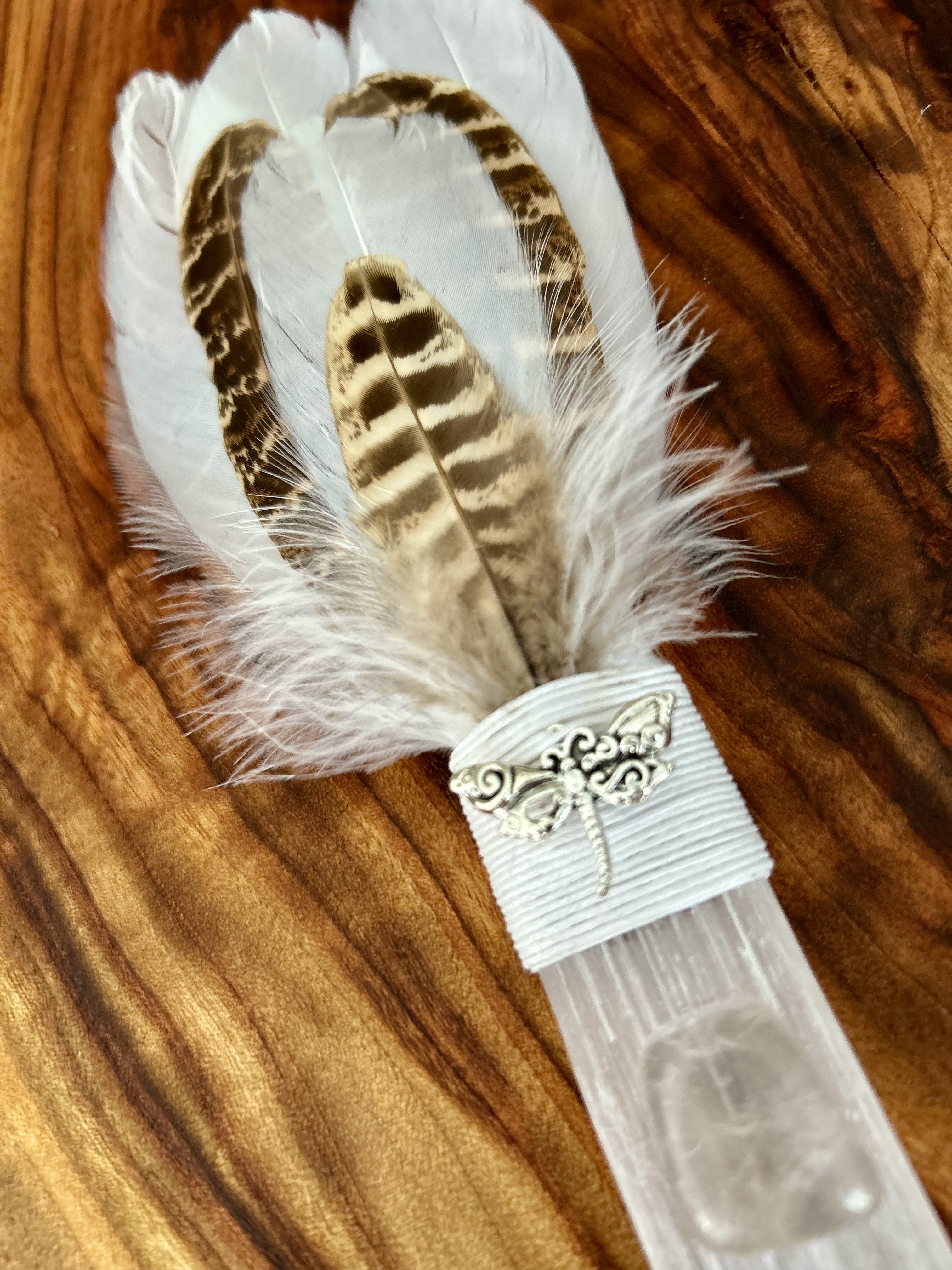 Selenite Healing Wand