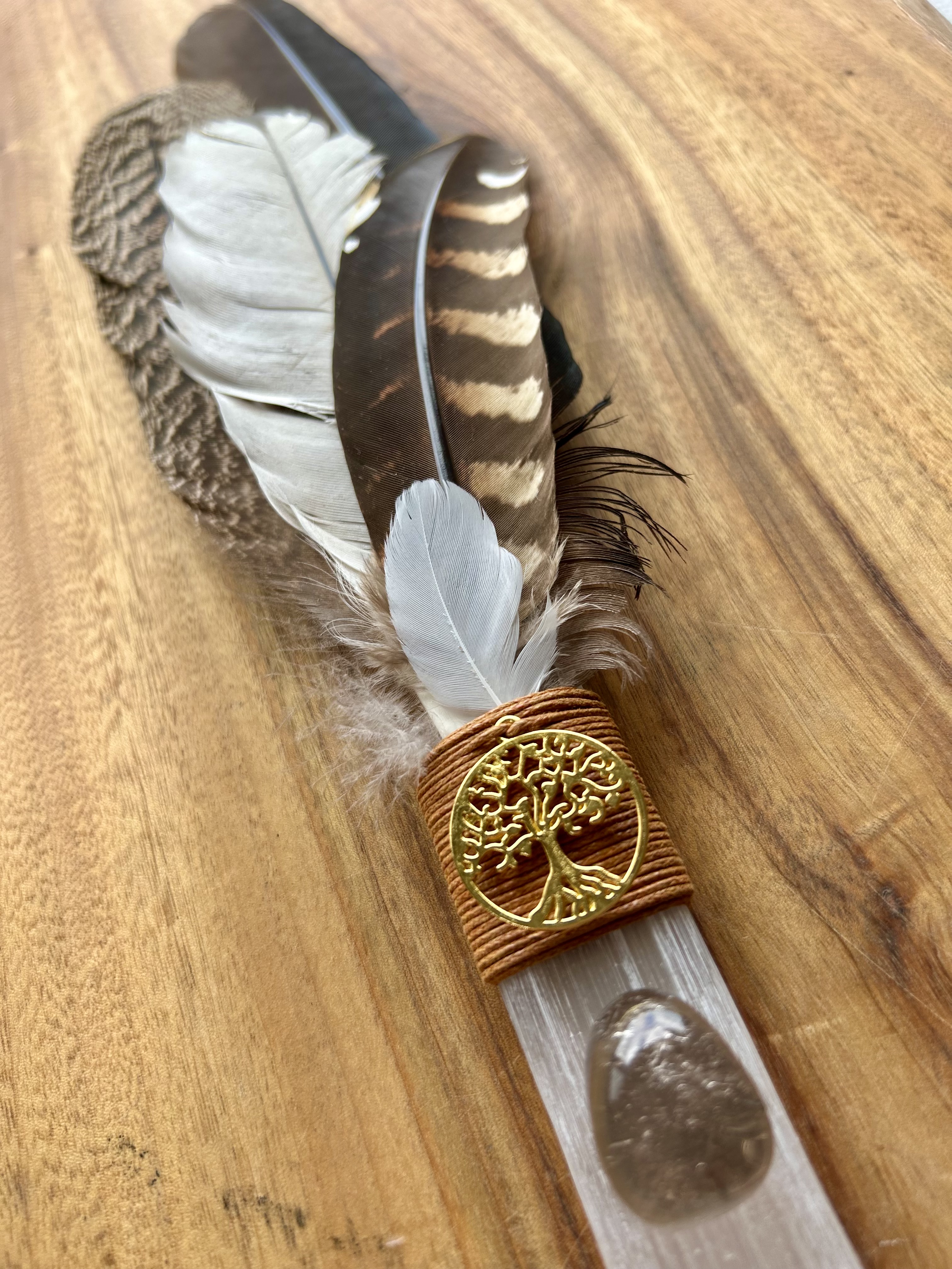 Selenite Healing Wand