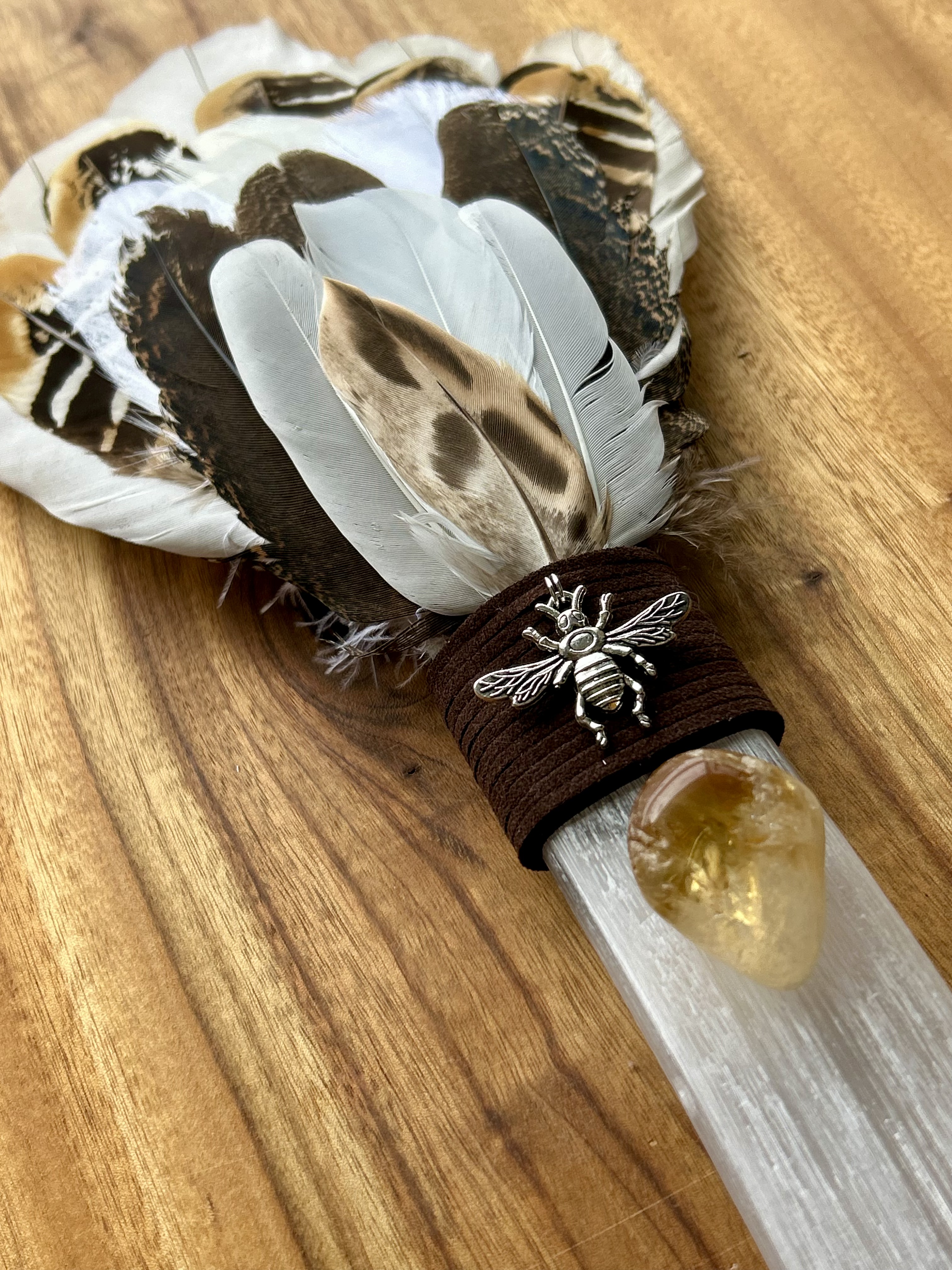 Selenite Healing Wand