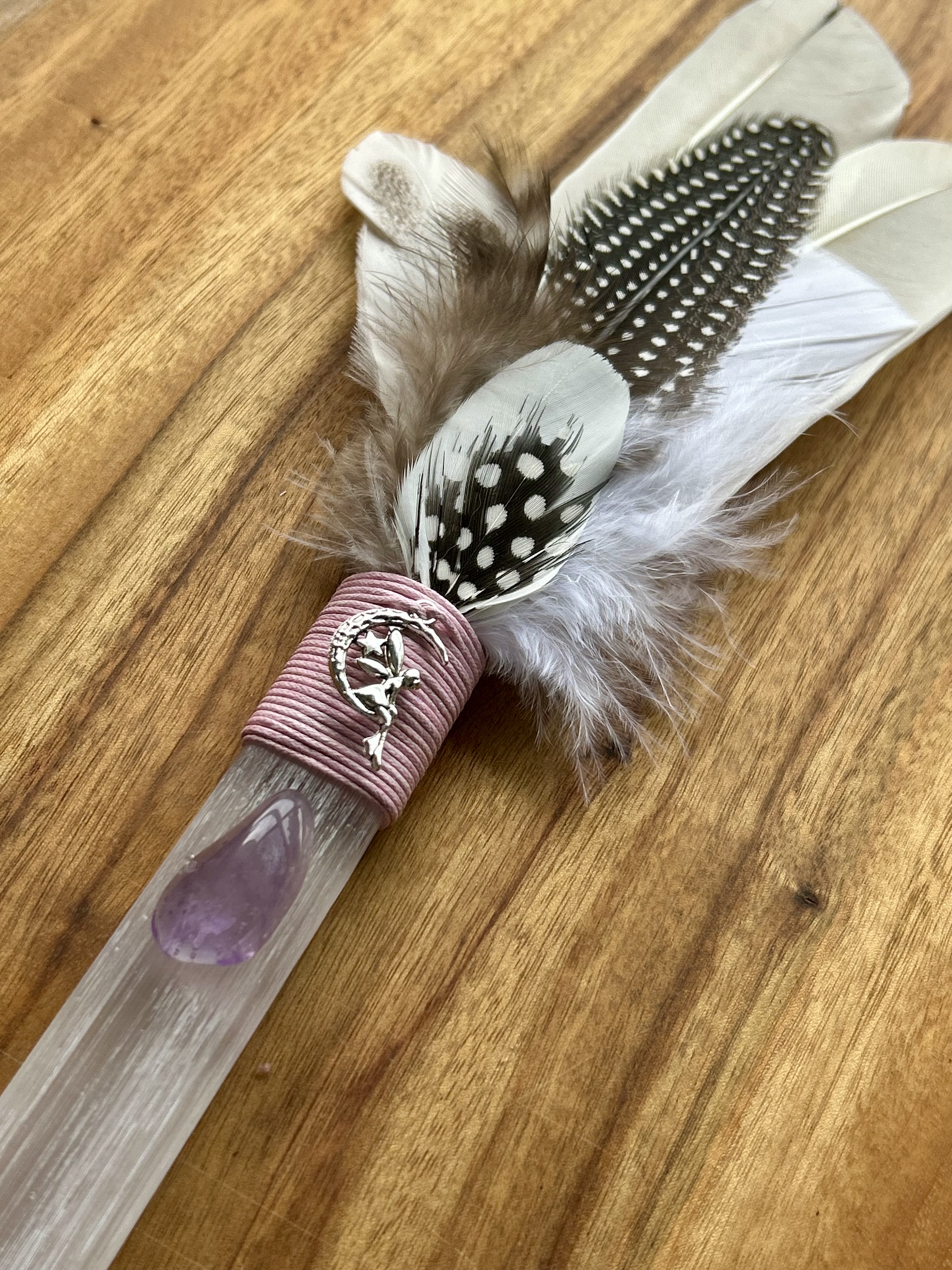 Selenite Healing Wand