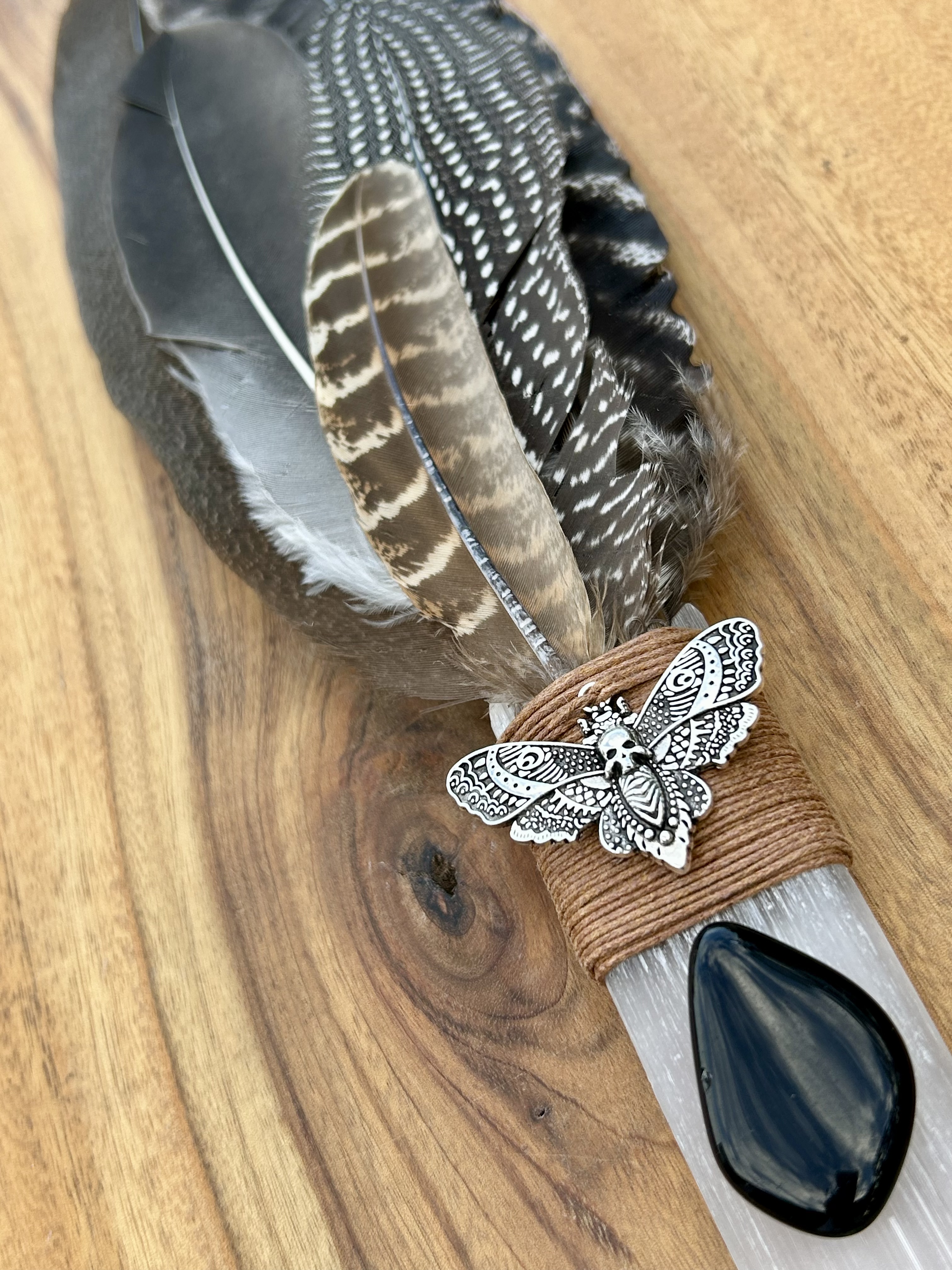 Selenite Healing Wand