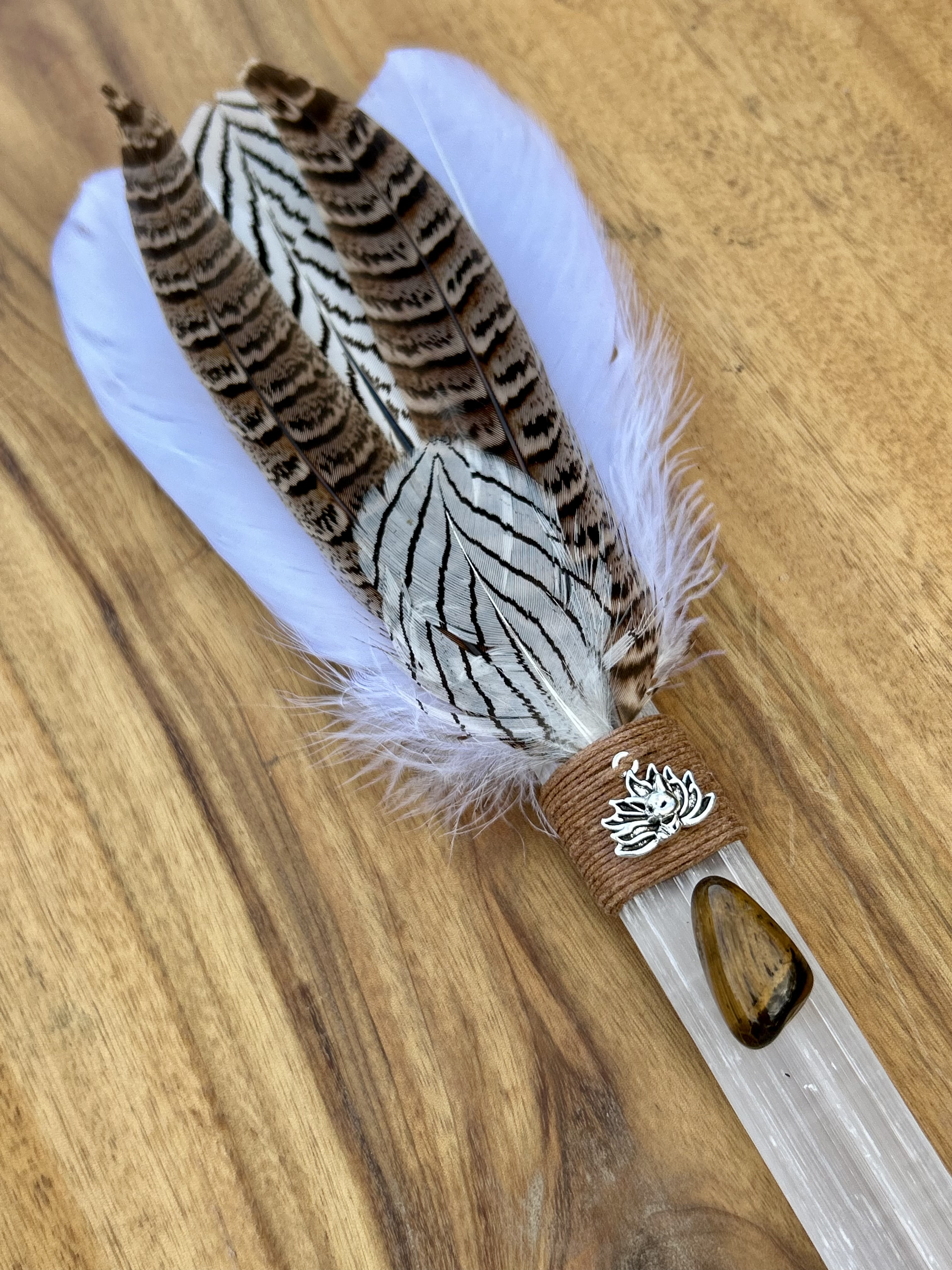 Selenite Healing Wand