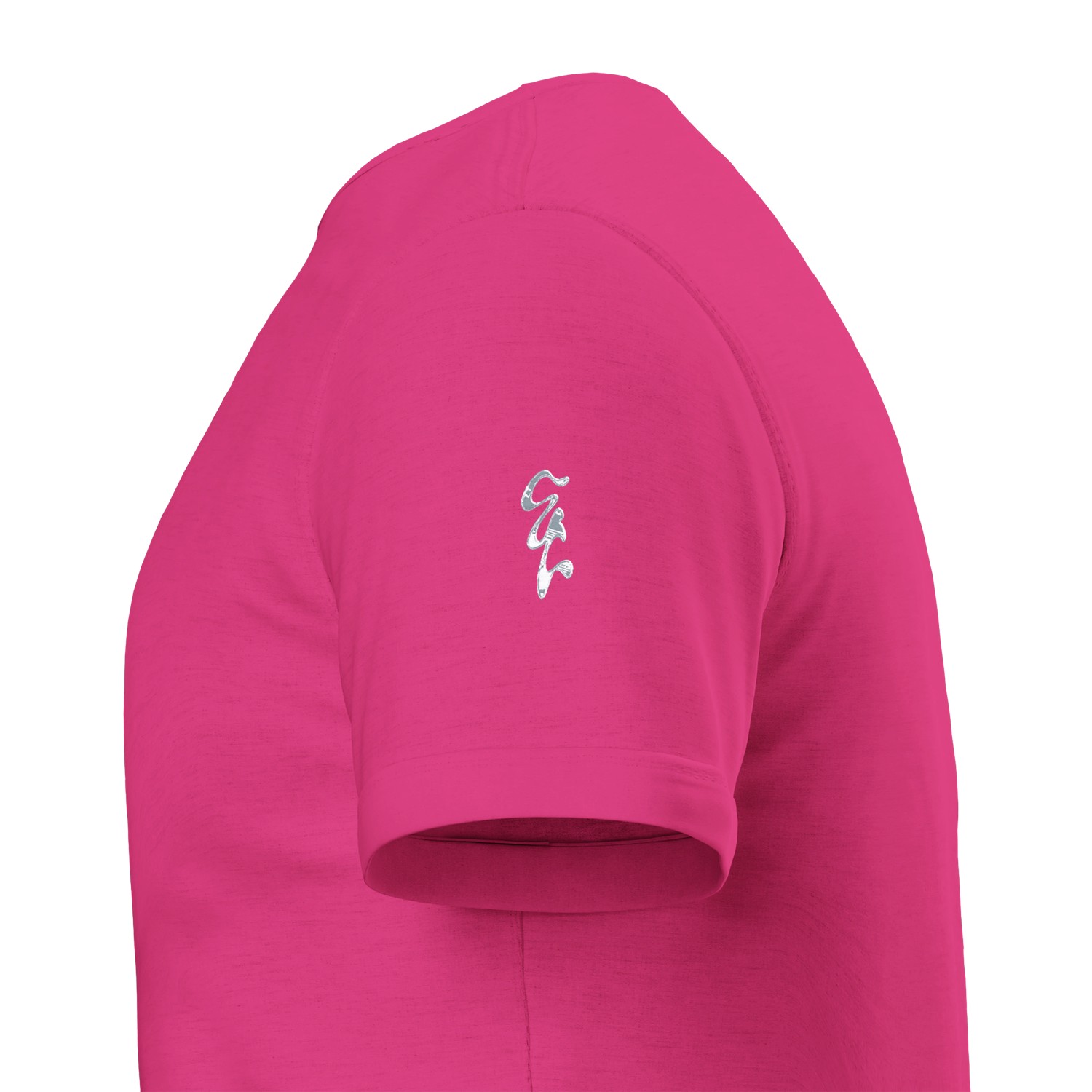 Eva Constance Premium Unisex V-Neck Heliconia T-shirt White or Pink 