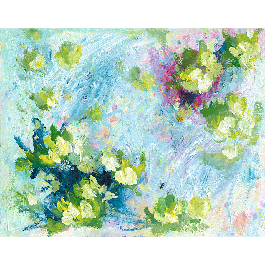 Mom's Pond, Water Lilies