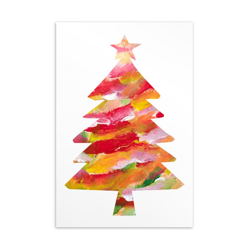 Christmas postcard - Tree 02