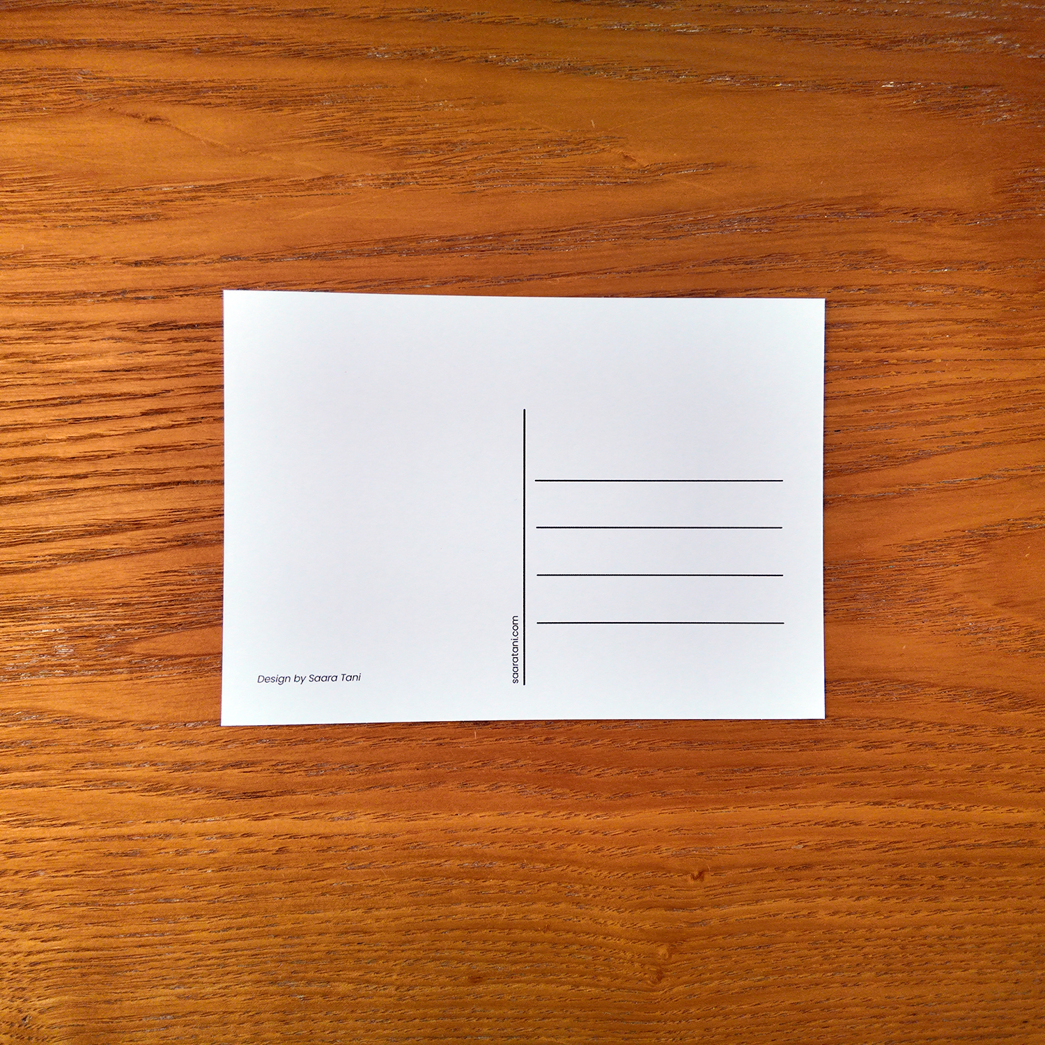 Christmas Card - Santa Claus (green) - Joulukortti