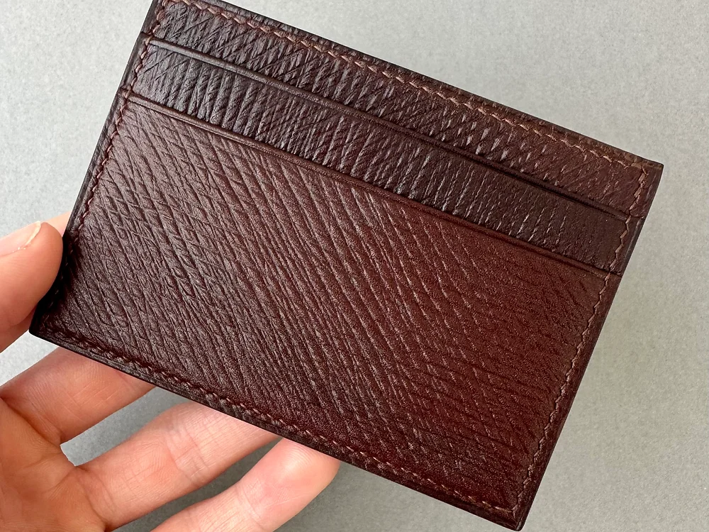 The Card Holder - JFJ Hatch Grain