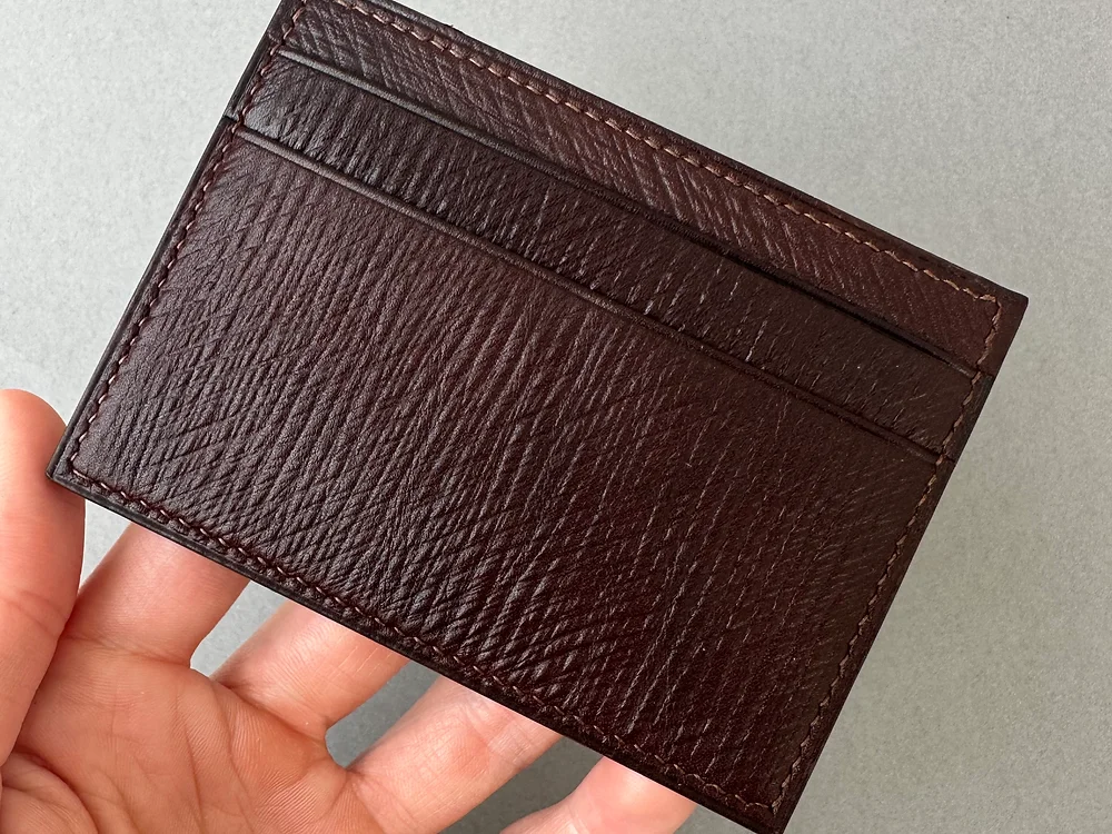 The Card Holder - JFJ Hatch Grain