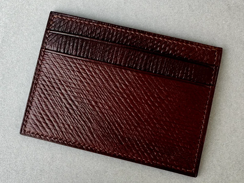 The Card Holder - JFJ Hatch Grain