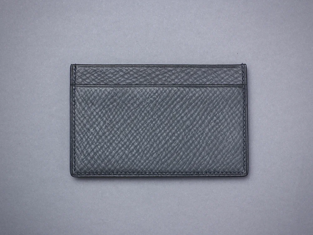 The Minimalist Card Holder - Horween Hatch Grain