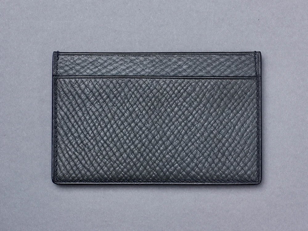 The Minimalist Card Holder - Horween Hatch Grain