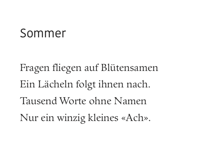 Worte ohne Eselsohren