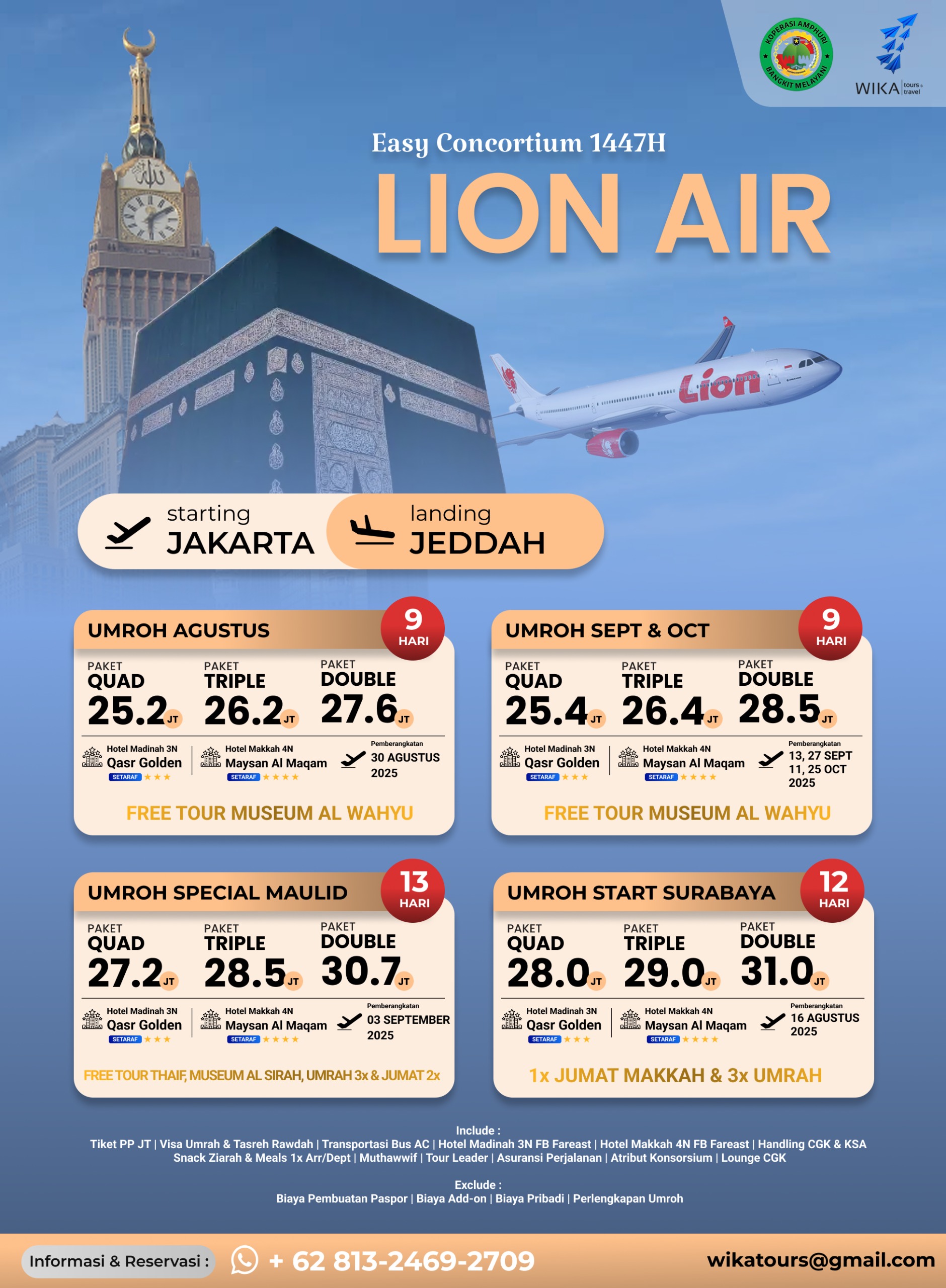 UMRAH MURAH LION AIR