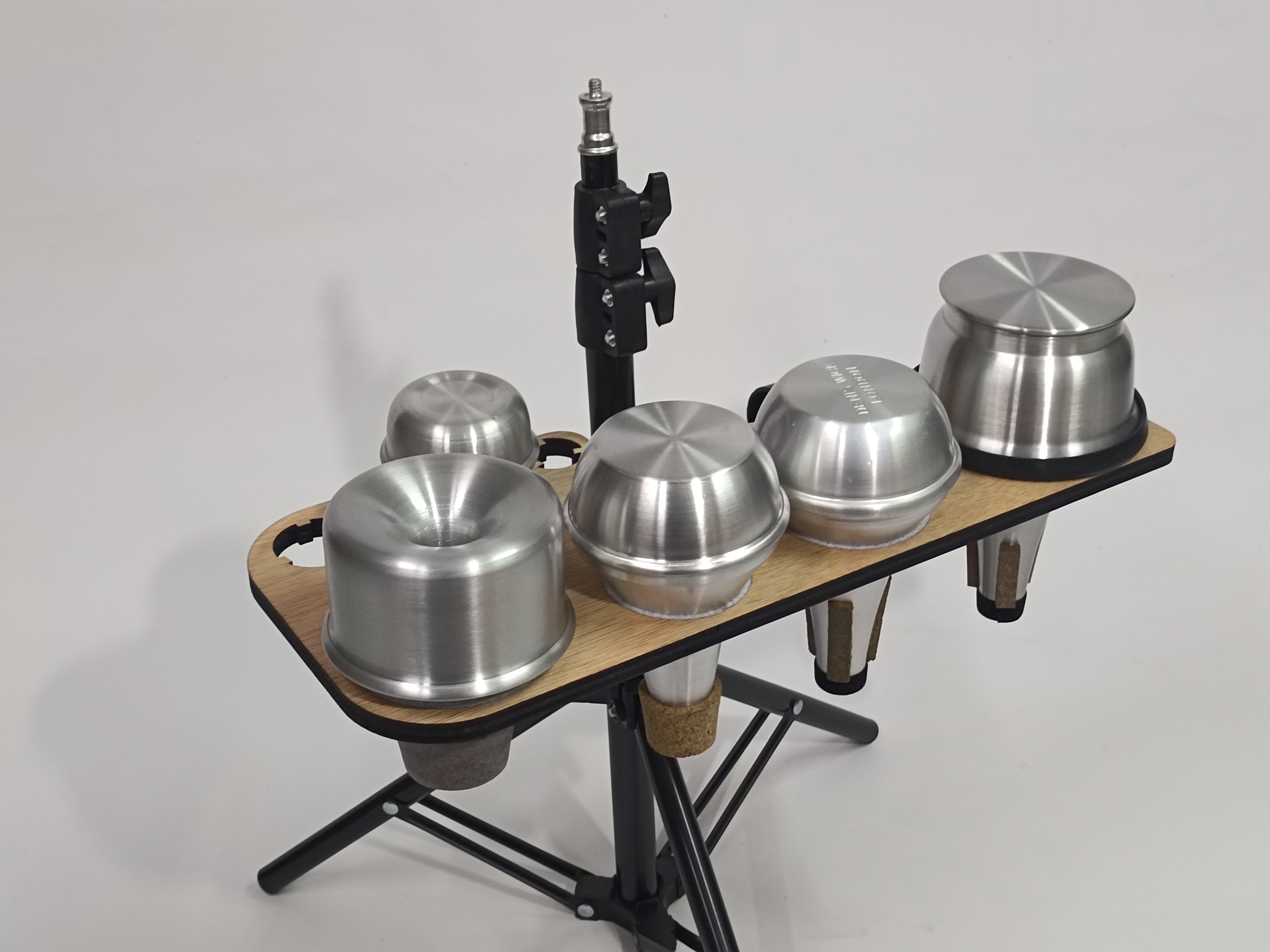 BANDEJA COMPACTA CONVENCIONAL DE 5 SORDINAS PARA ESTUDIO DE GRABACIÓN