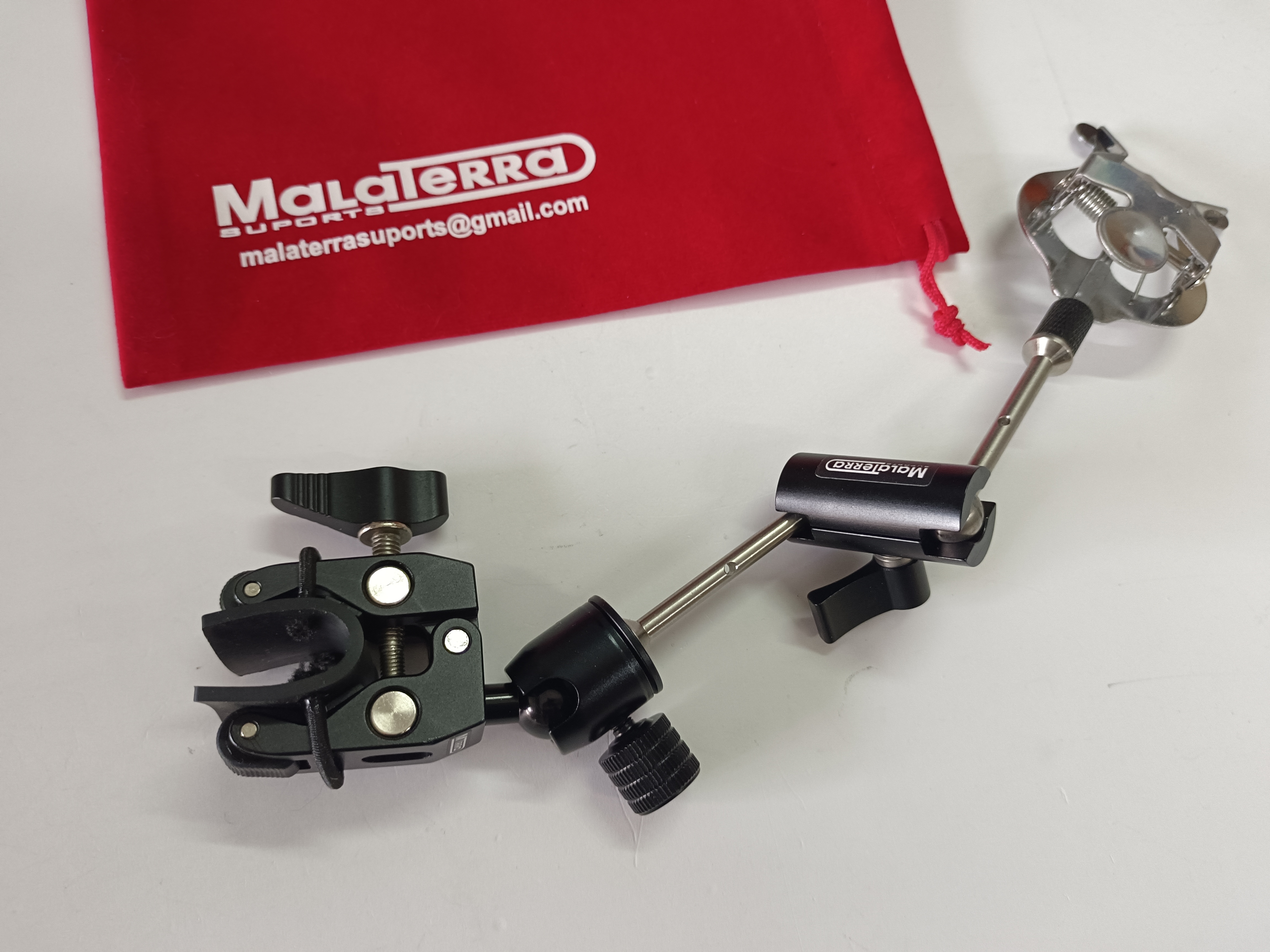 ATRIL PARA BOMBARDINO UNIVERSAL ARTICULADO SOLO PARA PAPEL