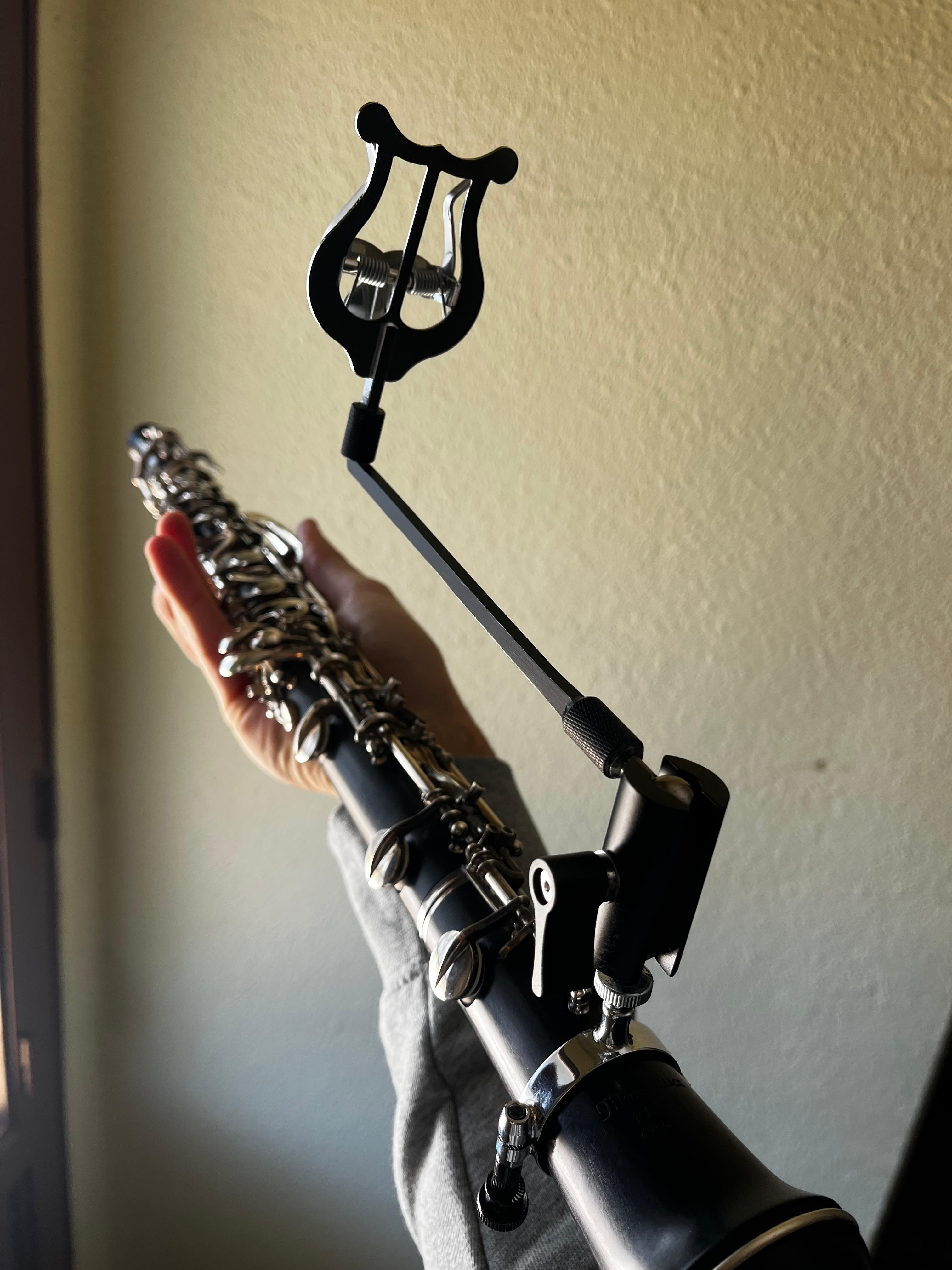 ATRIL PARA OBOE ARTICULADO SOLO PAPEL SIN ARGOLLA