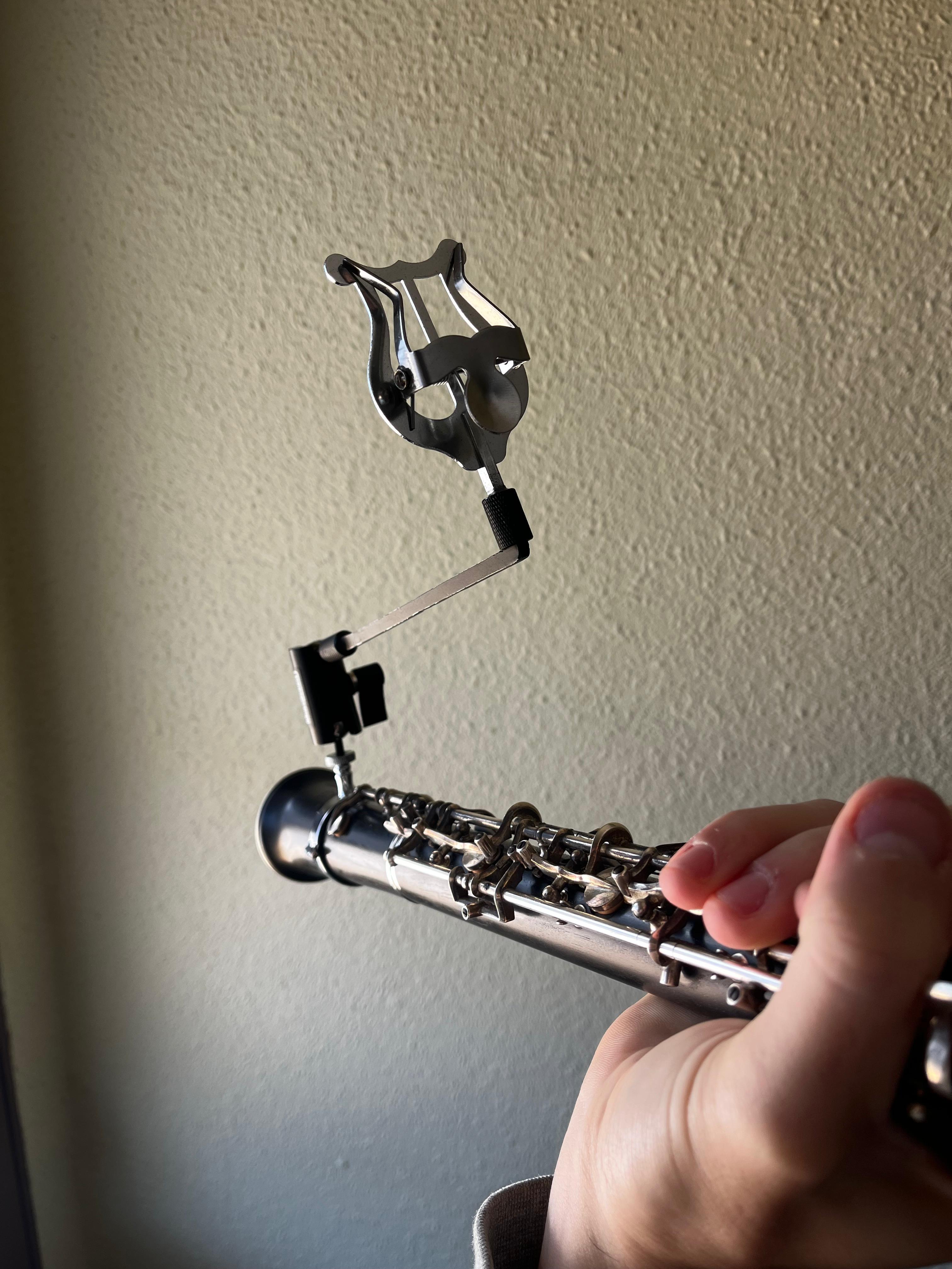 ATRIL PARA OBOE ARTICULADO SOLO PAPEL SIN ARGOLLA