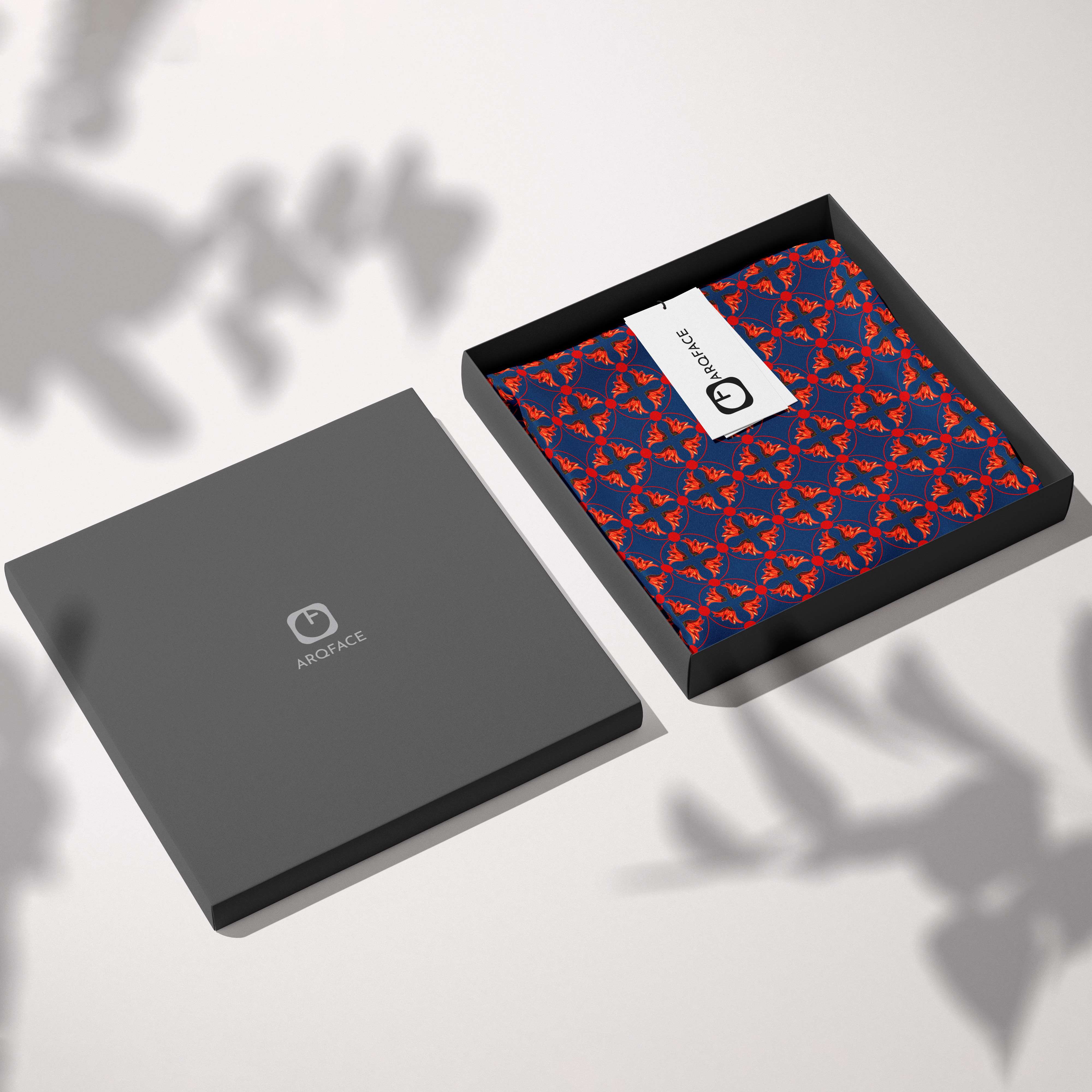 LENÇO TULIPAS - SEDA TWILL