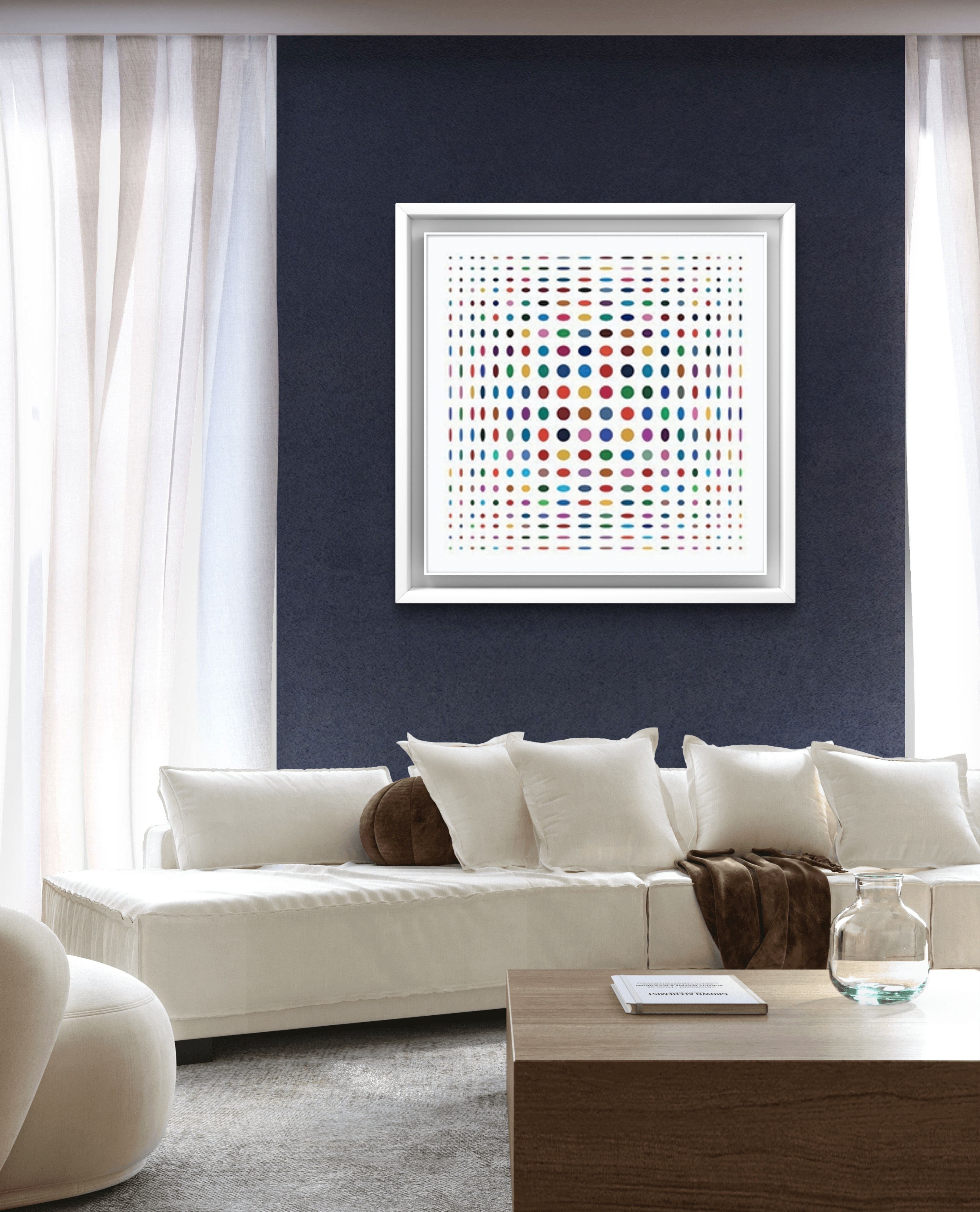 CUADRICULA DE CIRCULOS EN COLORES