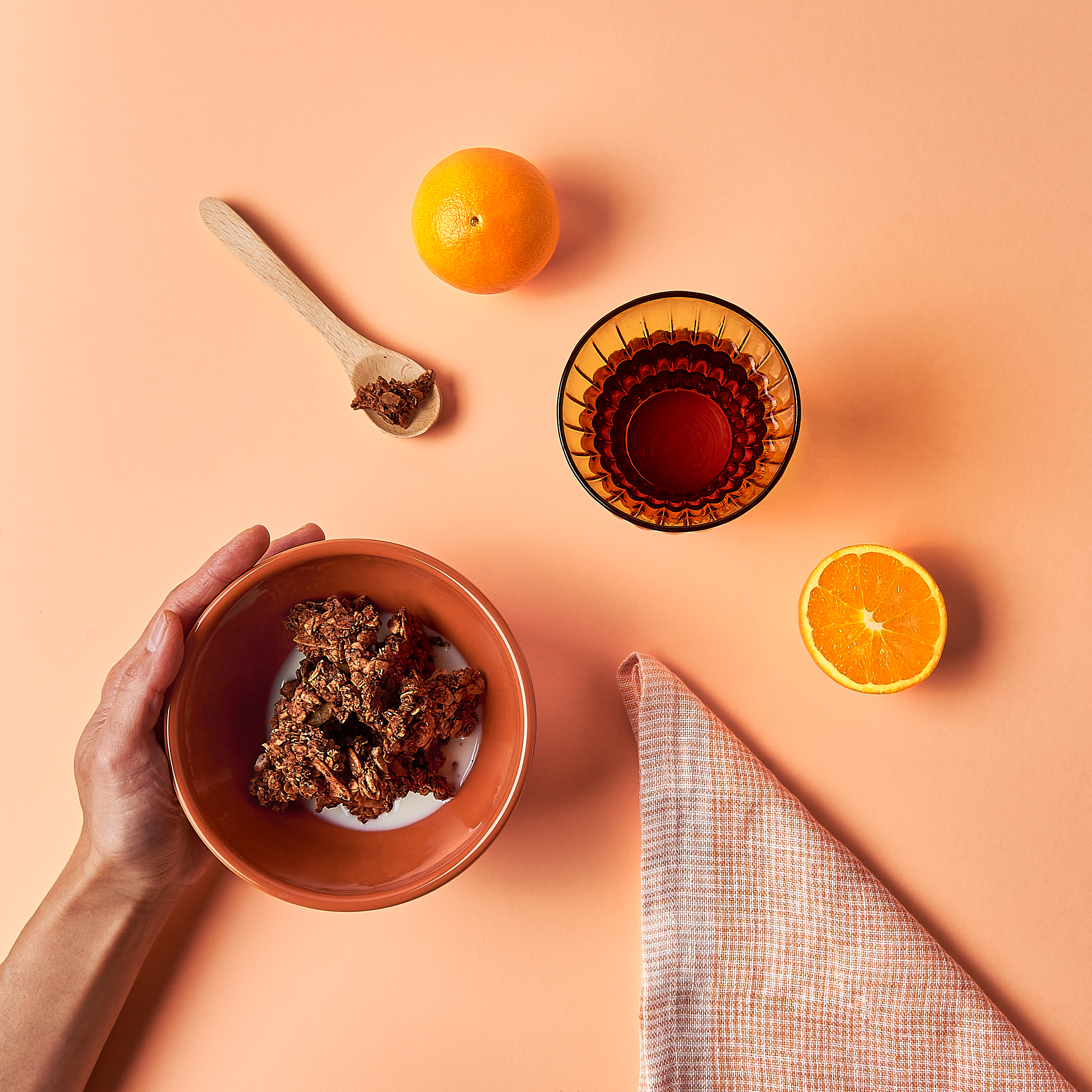 Choc Orange Burst 