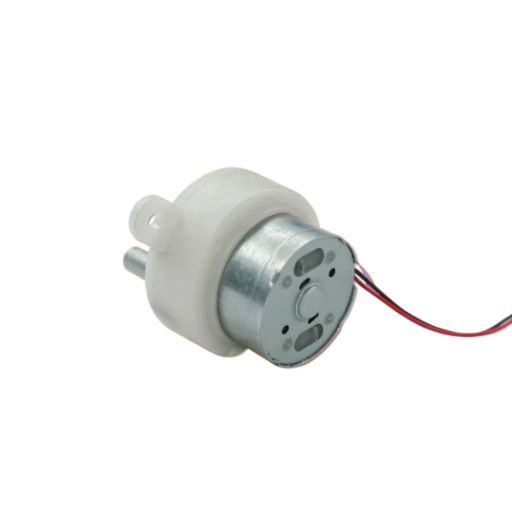 DC Motor, High Speed Shaft Centre Electric Gearbox Motor 2-Wire Connecting