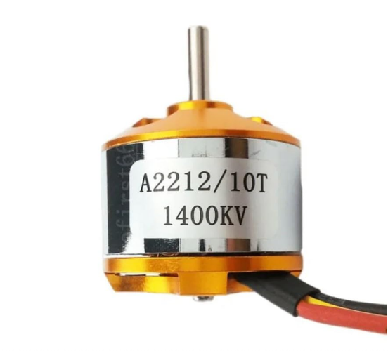 A2212 10T 1400KV Brushless Motor for Drone (Soldered Connector)