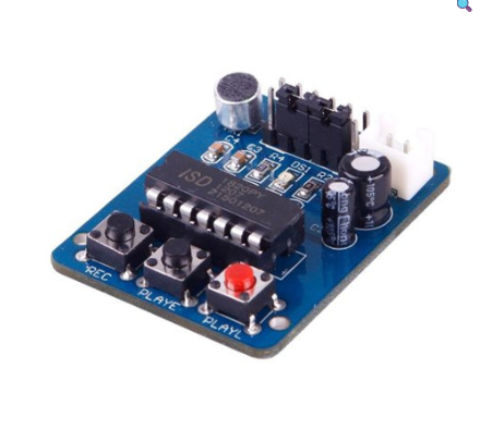 ISD1820 Recording Module Voice Board With On Board Mic and Loud Speaker