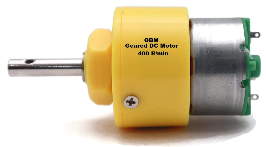 12V 400 rpm heavy duty geared DC motor