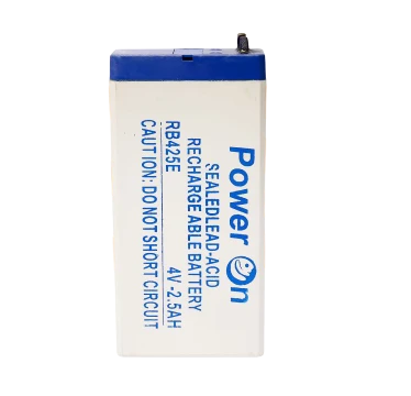 4V 2.5A Rechargeable sealed lead acid battery