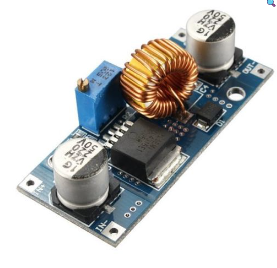 XL4015 5A DC-DC Step Down Adjustable Power Supply Buck Module LED with Heatsink